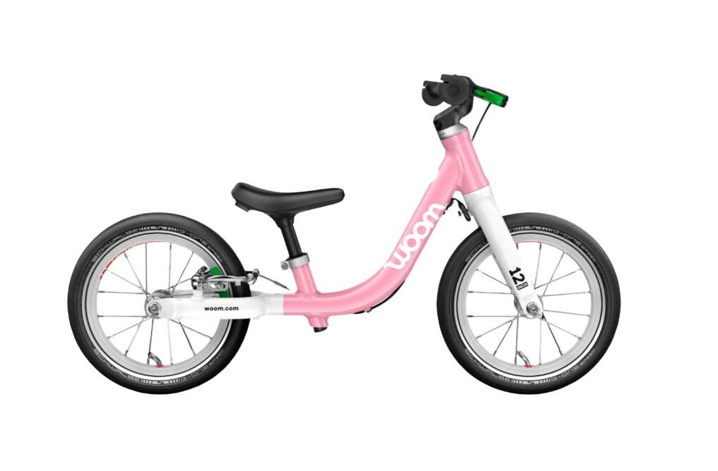 Bicicletă copii 12 Woom 1 Go powder pink