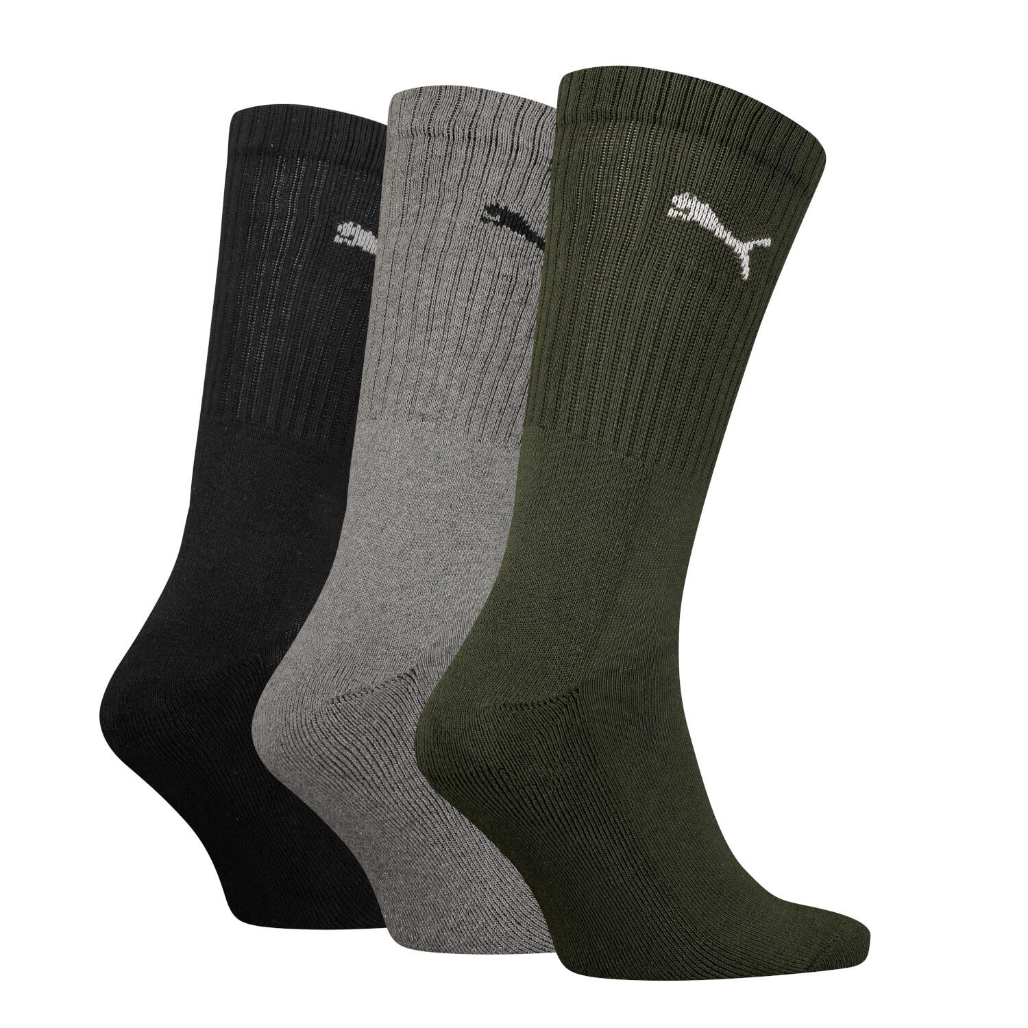 Multi-Sport Unisex Cushioned 3-Pack Sokken Logo Multi 3/3