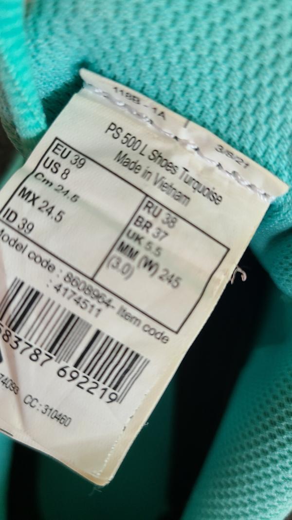Tussen Particulieren - Kuikma padelschoenen maat 39, groen, zo goed als n 7/7