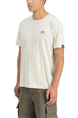 Alpha industries - heren basic small logo t-shirt