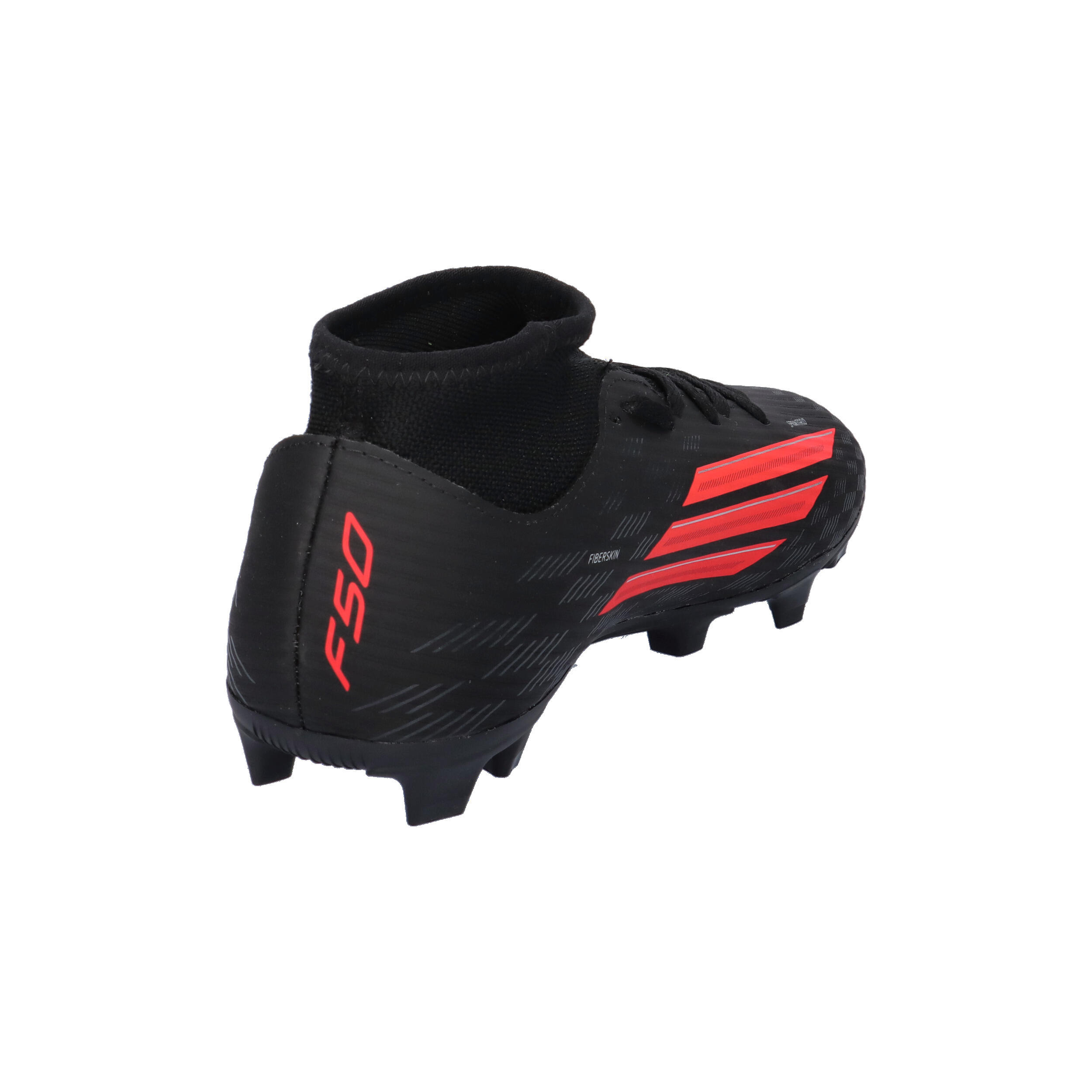 Calzado - Fútbol - Junior - Nocken, Mid - F50 Club - Negro/Rojo 14/15