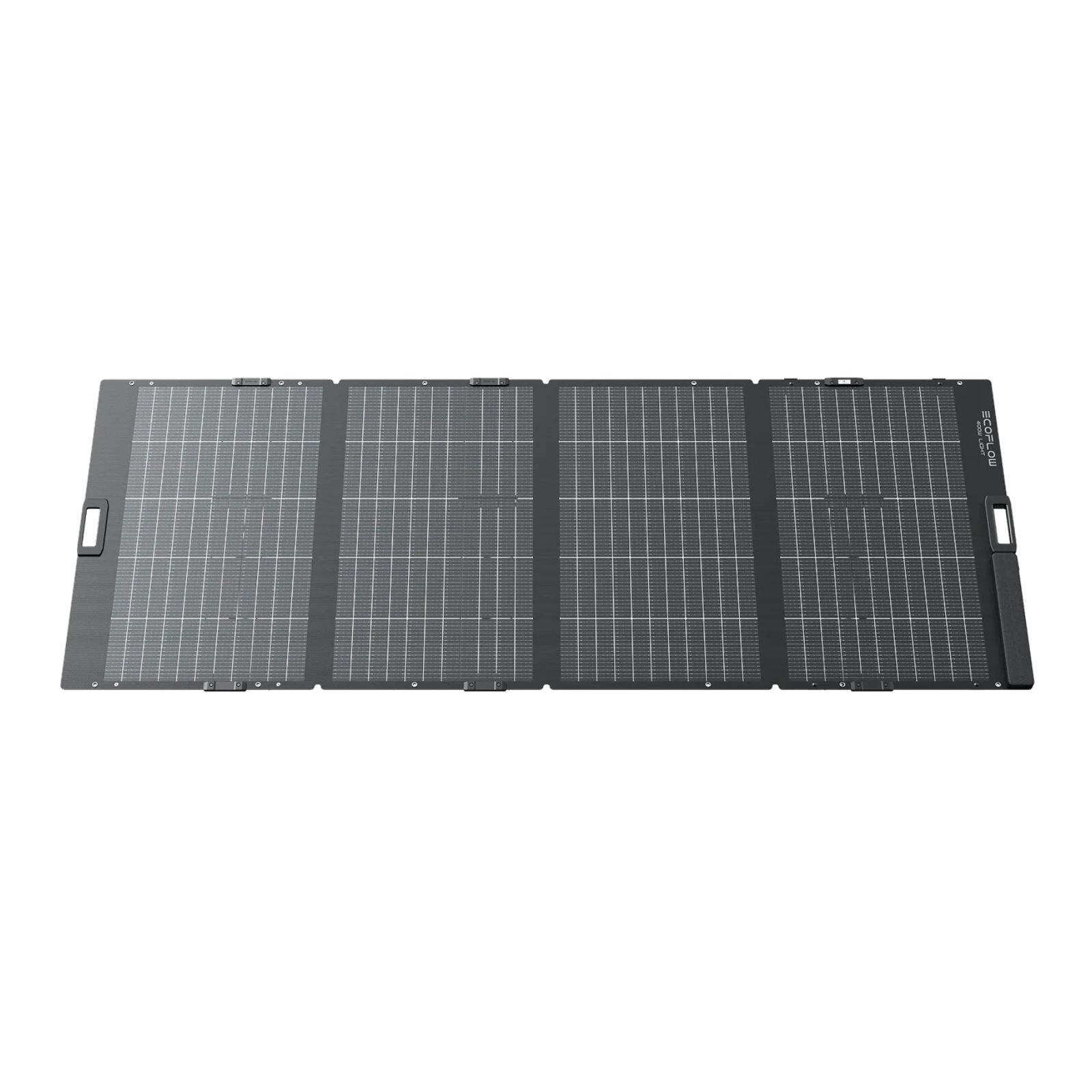 Panel solar portátil y ligero EcoFlow de 400W 2/7