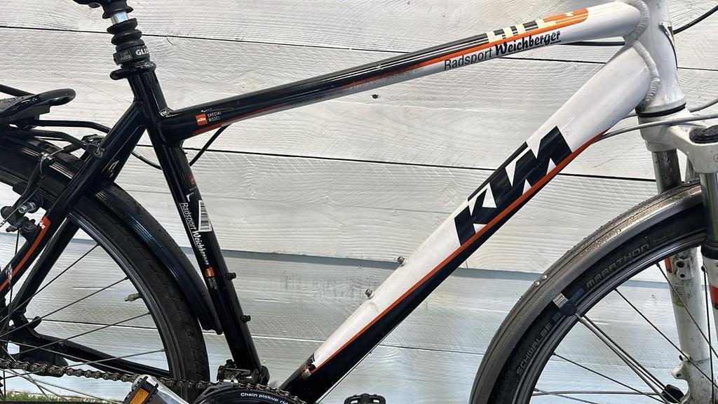 KTM stadsfiets, 50 cm, 24 versnellingen, zwart 2/3