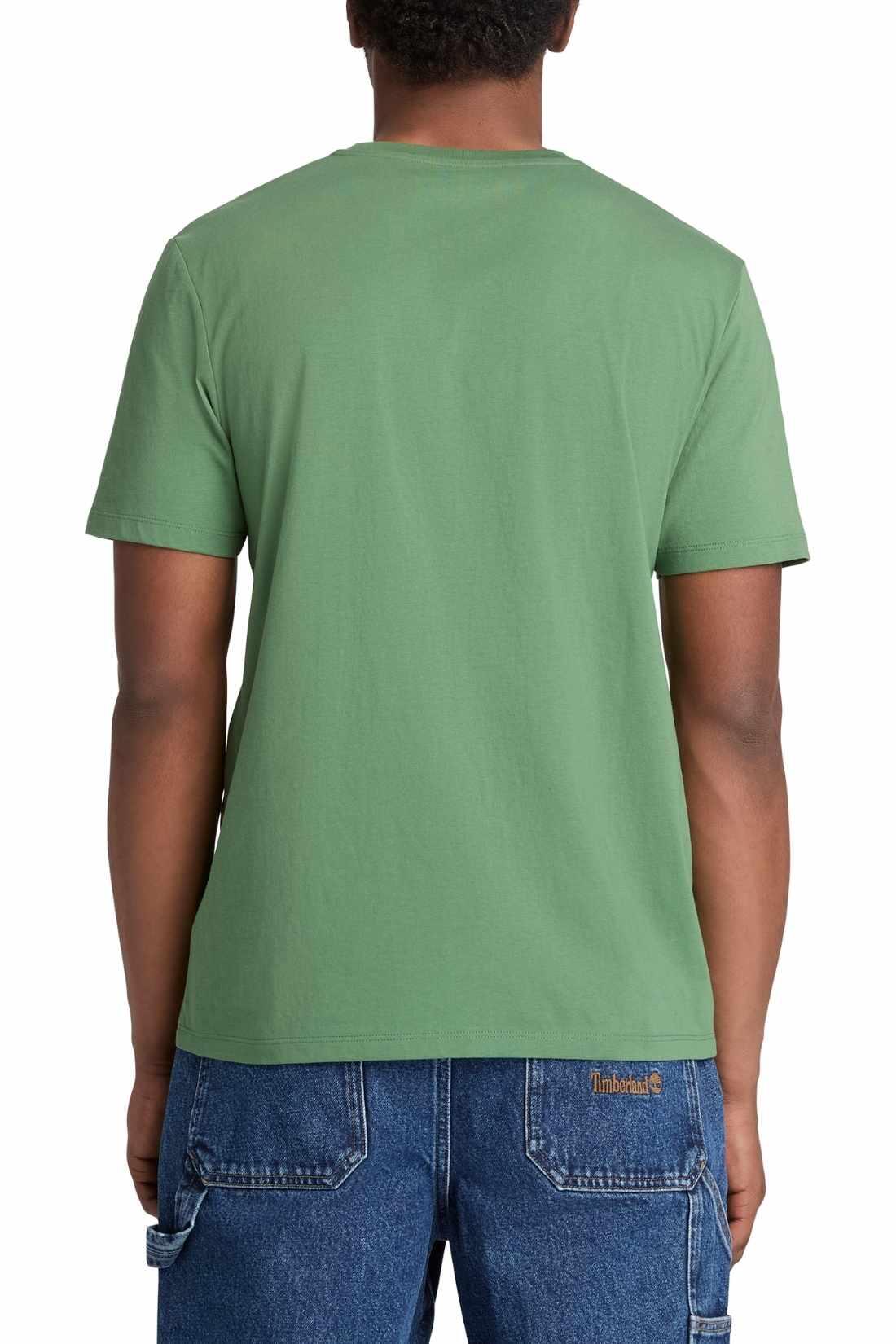 TIMBERLAND - T-shirt heren regular in katoen met logo 3/3