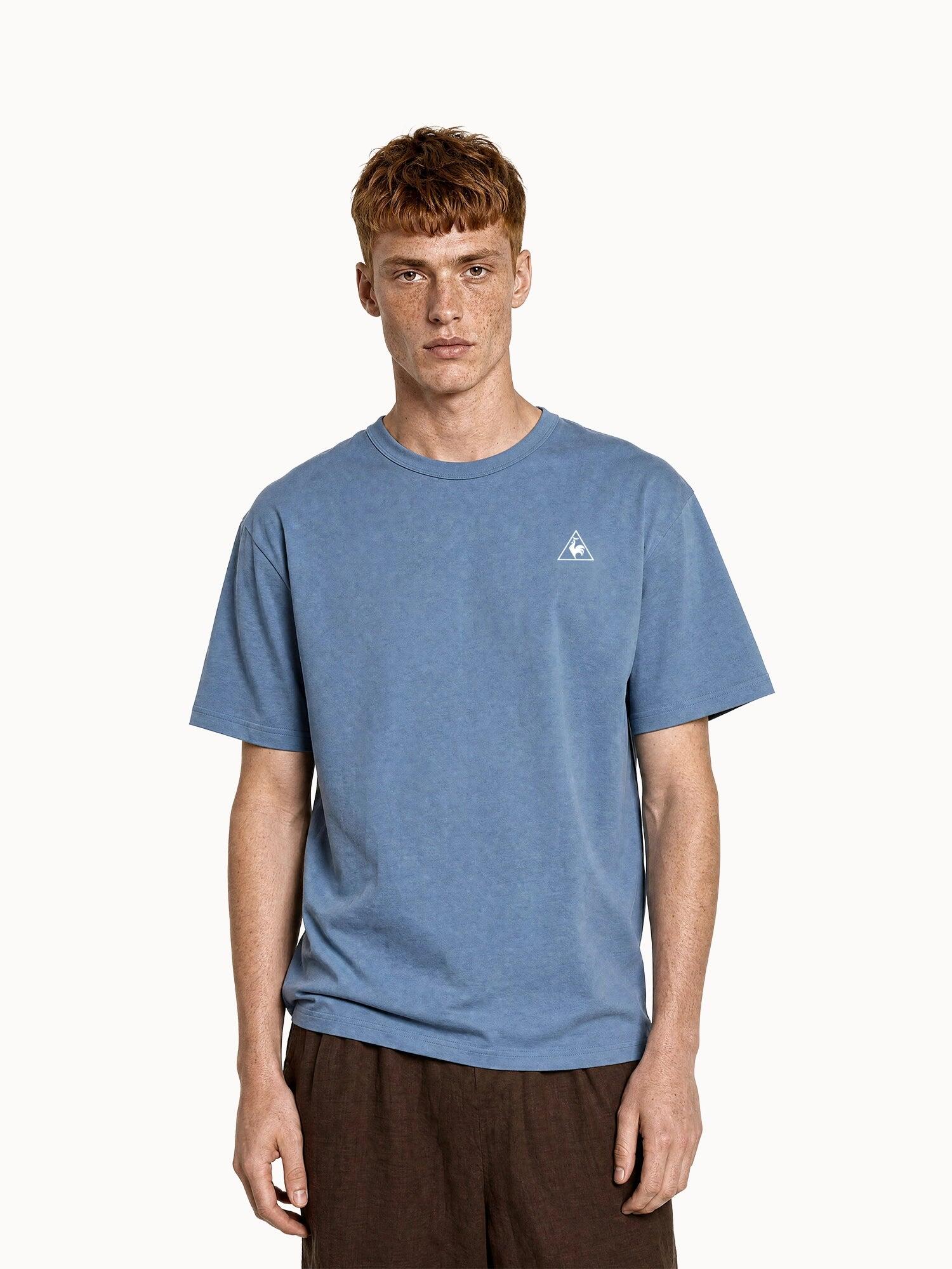 T-shirt relax en jersey de coton 1/4