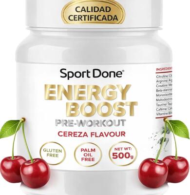 Pre-workout lollipop smaak pot 500 g sportdone