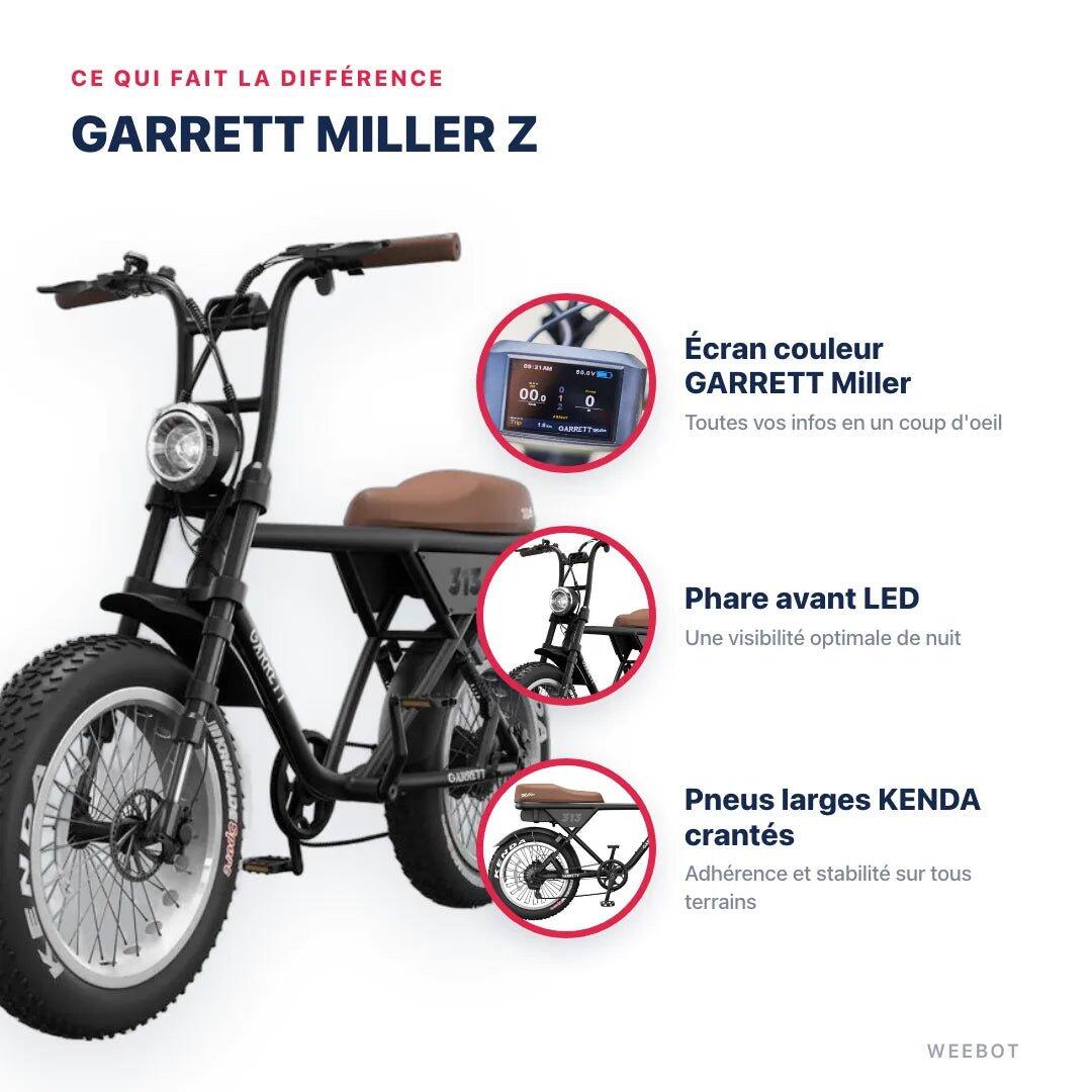 Fatbike Électrique Biplace Cargo Garrett Miller Z 4/6