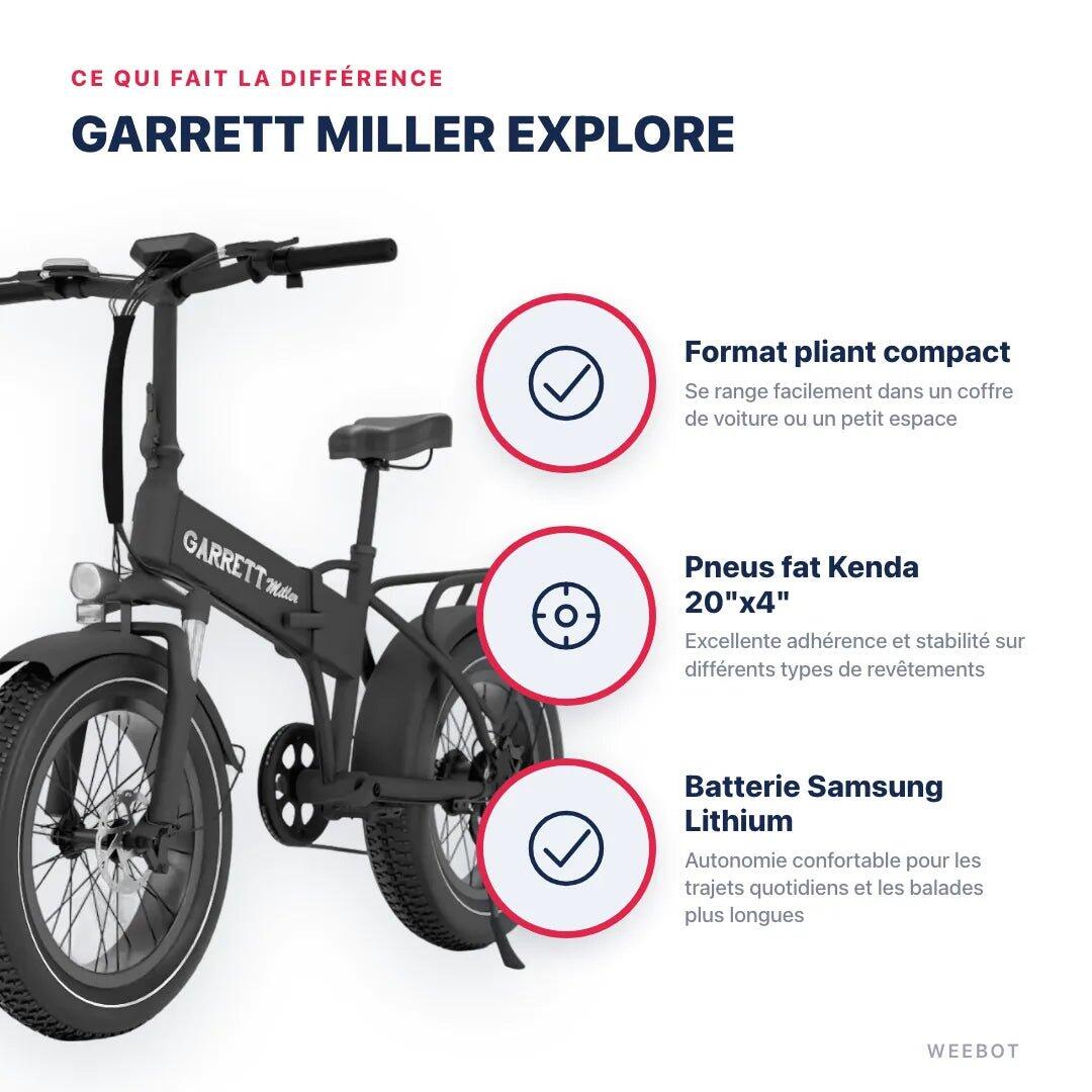 Vélo Électrique Pliant Cargo Garrett Miller Explore 4/6