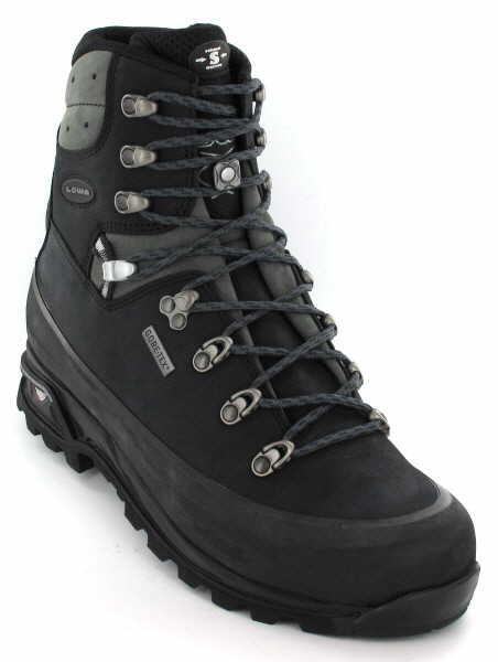 LOWA Herren Tibet GTX SCHMAL Wanderschuh Echtleder in schwarz 2/7