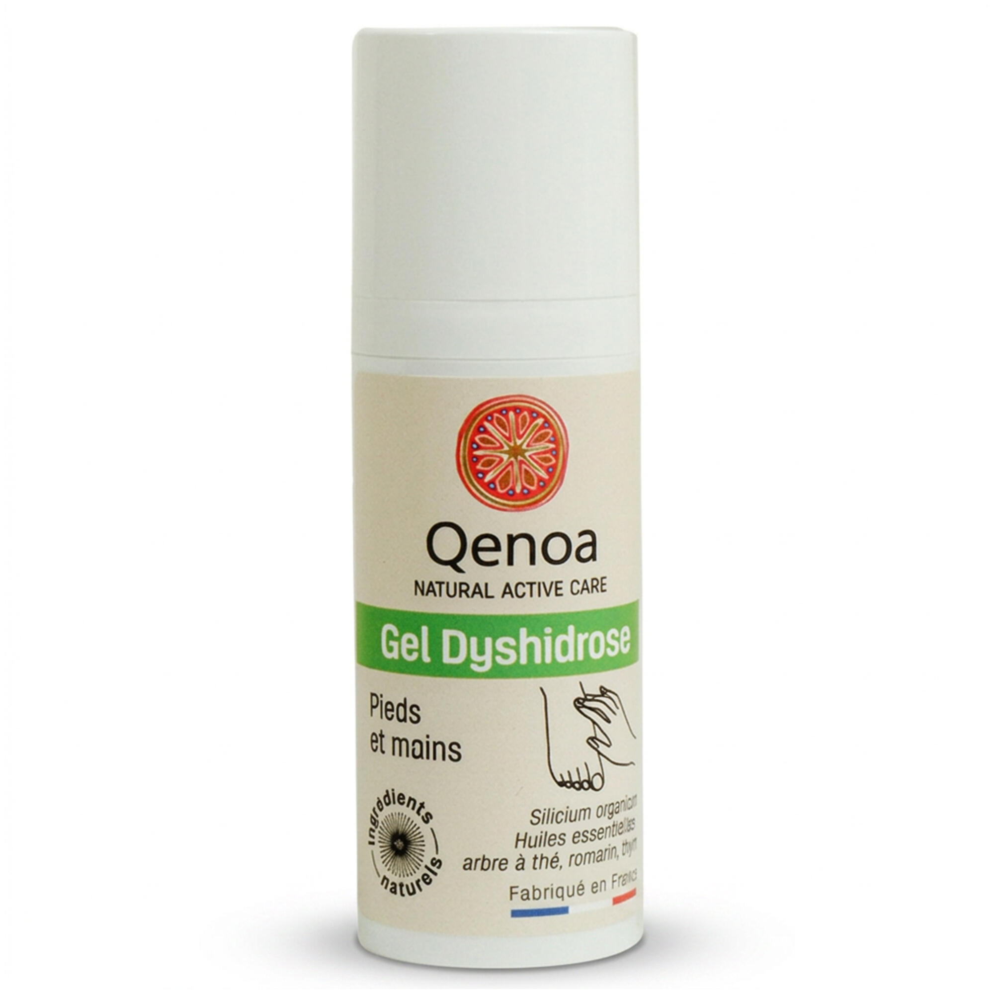 Alliance du silicium et d'huiles essentielles pour assainir la dyshidrose 1/4