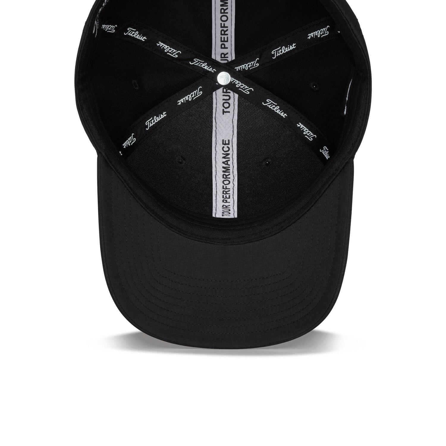 Casquette de golf Titleist Players Perf BM noire 4/5