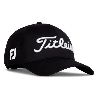 Performance ball marker cap zwart wit