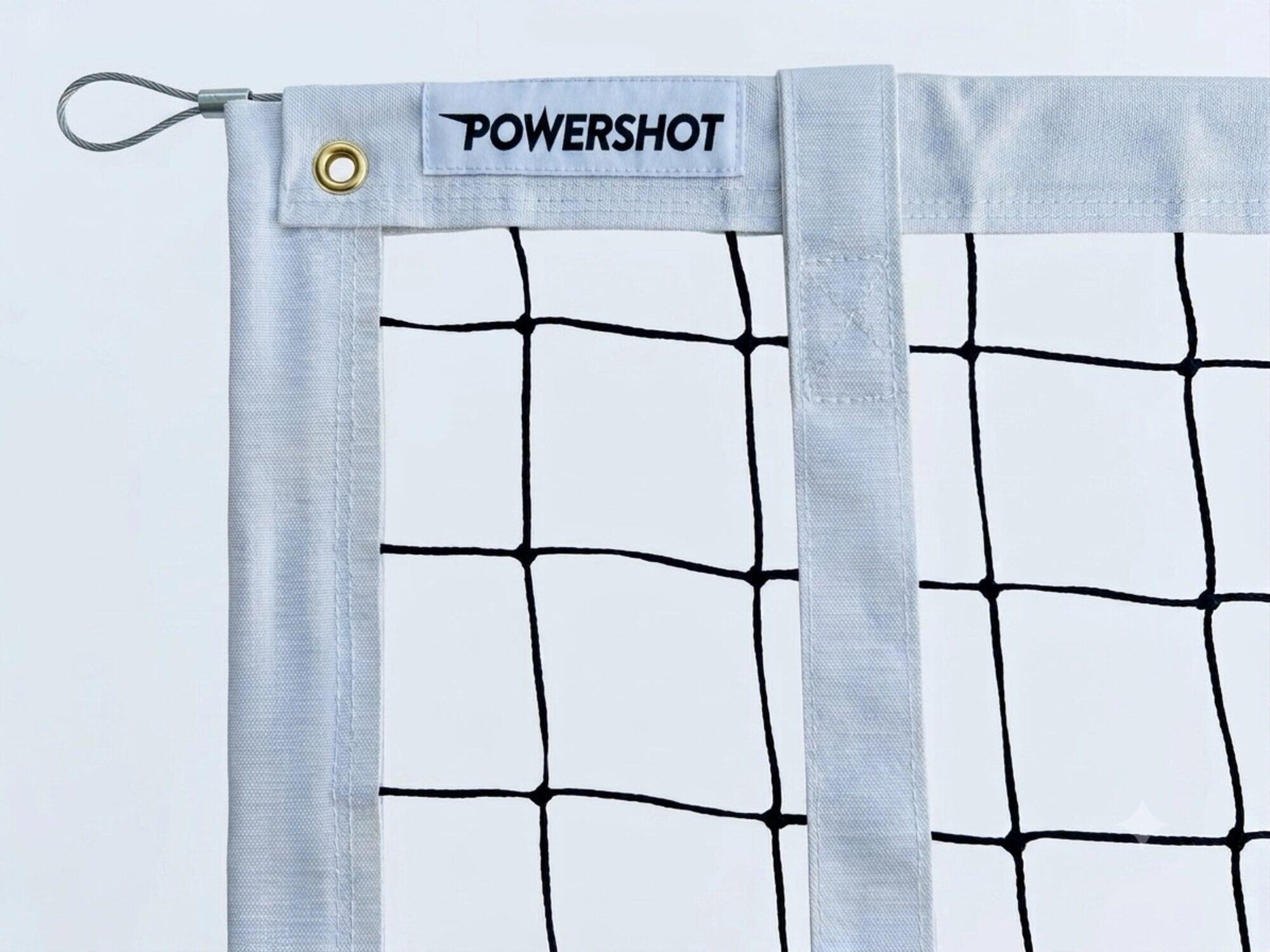Wedstrijdvolleybalnet versterkt met PVC-stroken 2/2