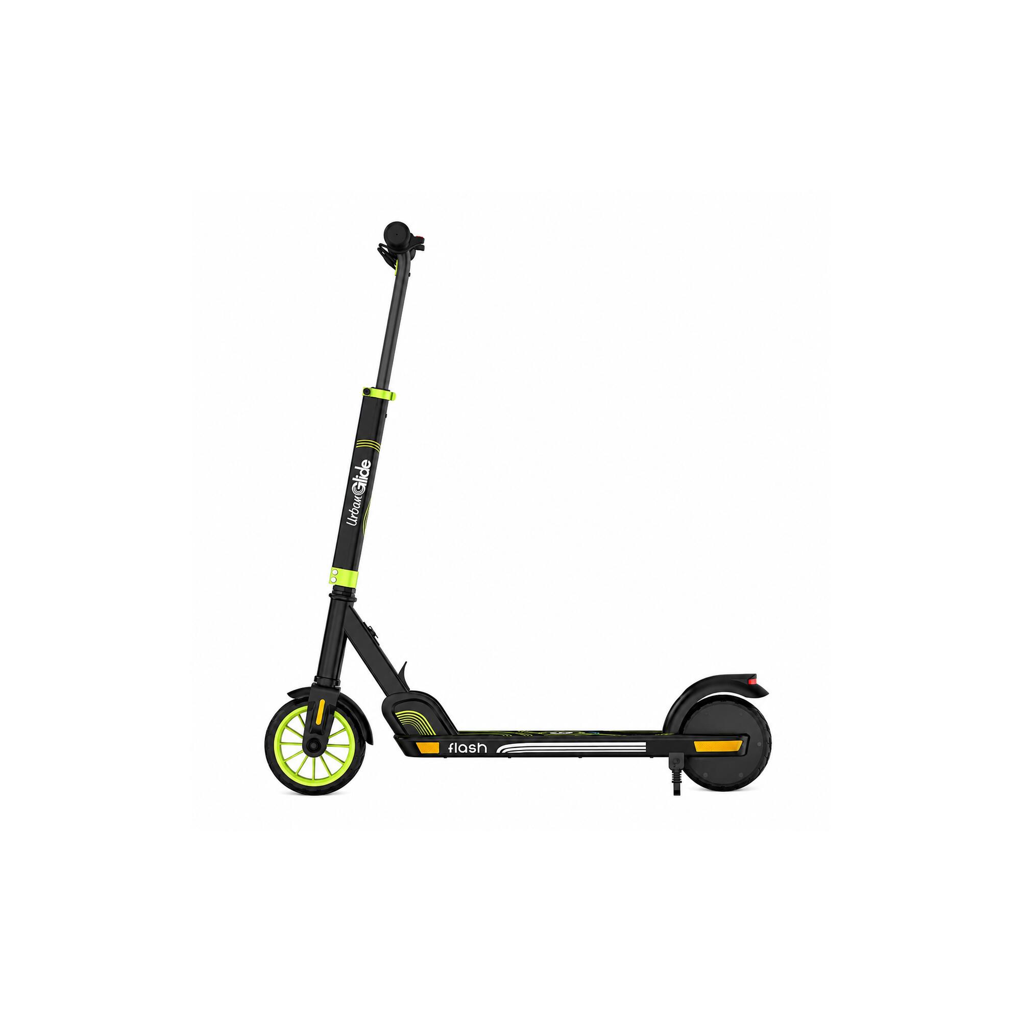Urbanglide Flash – Monopattino Elettrico Bambini 6 anni+ | 16 km/h | LED RGB | 6 2/7
