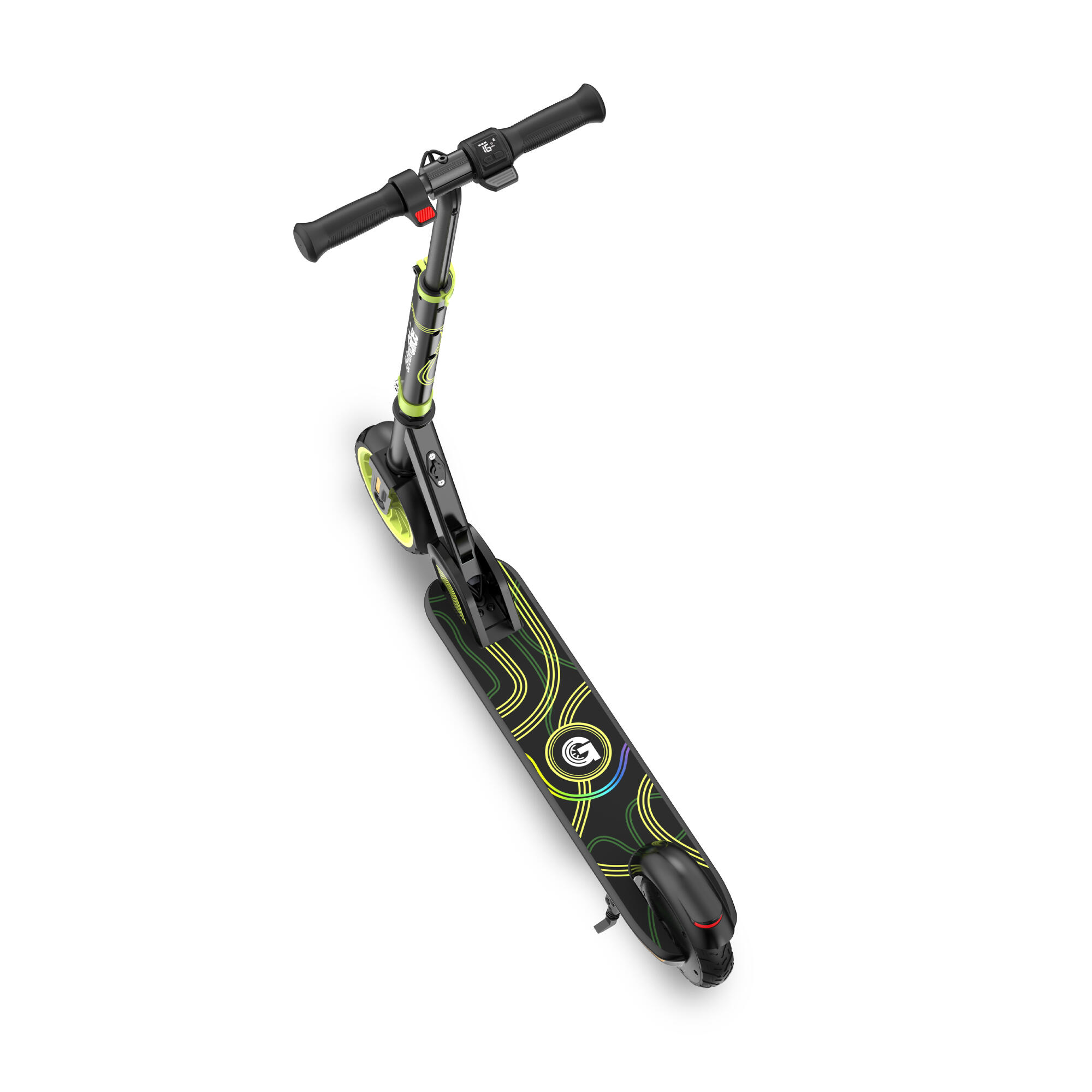 Urbanglide Flash – Monopattino Elettrico Bambini 6 anni+ | 16 km/h | LED RGB | 6 3/7