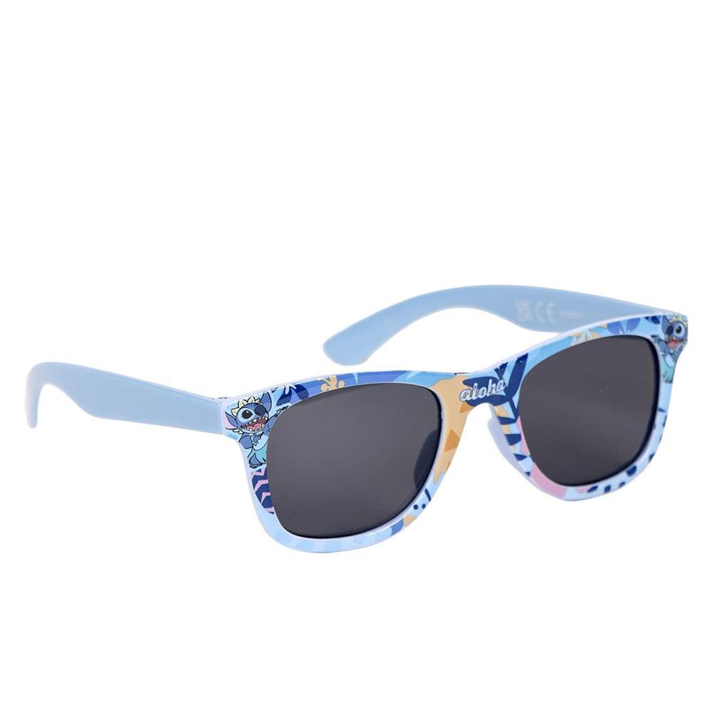 Kit Gorra y Gafas de Sol Azules Infantiles Stitch Aloha para Deporte 3/5