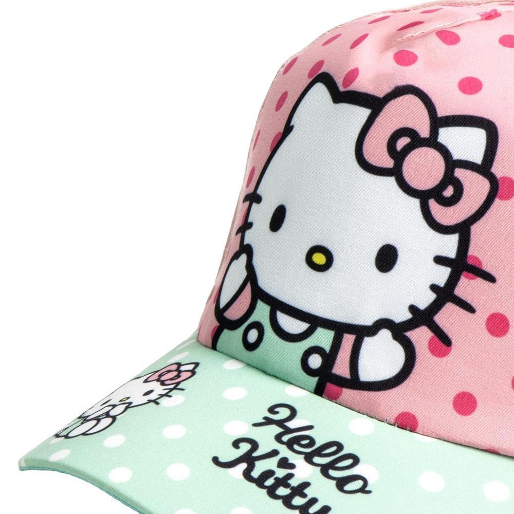 Set Hello Kitty: Gorra y Gafas de Sol Deportivas para Niña Azul/Rosa 3/3