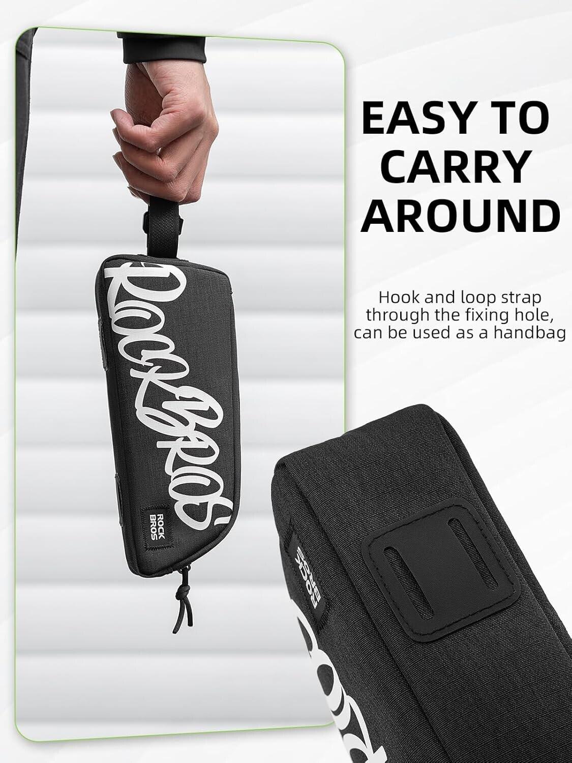 ROCKBROS Rahmentasche leicht Fahrradtasche Top Tube Bag 5/7
