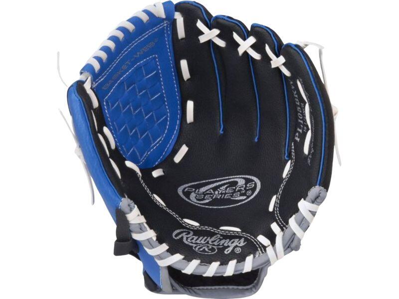Rawlings PL105BRW 10,5 Inch Synthetic Baseball Glove | Left Hand Catch 2/2