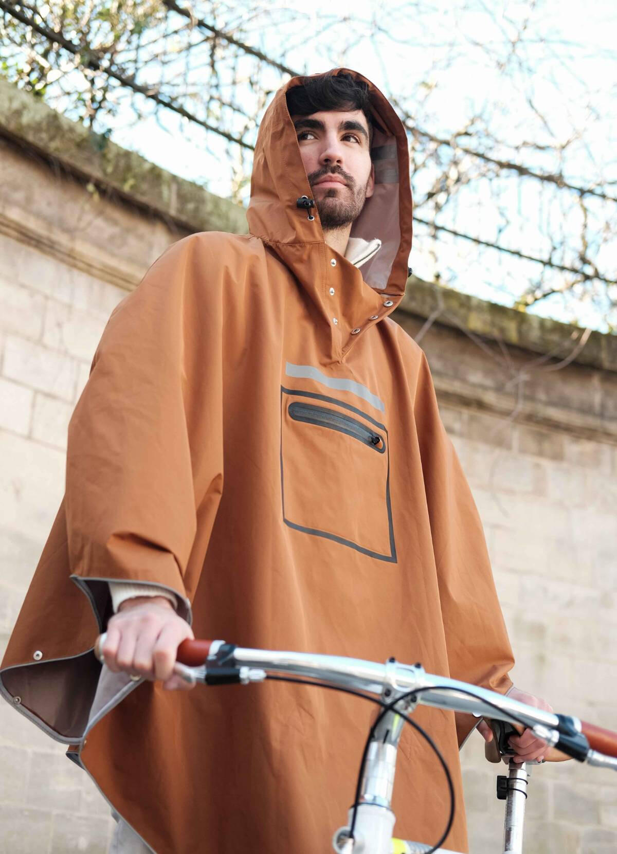 Poncho The People'S Poncho Brown 3/5