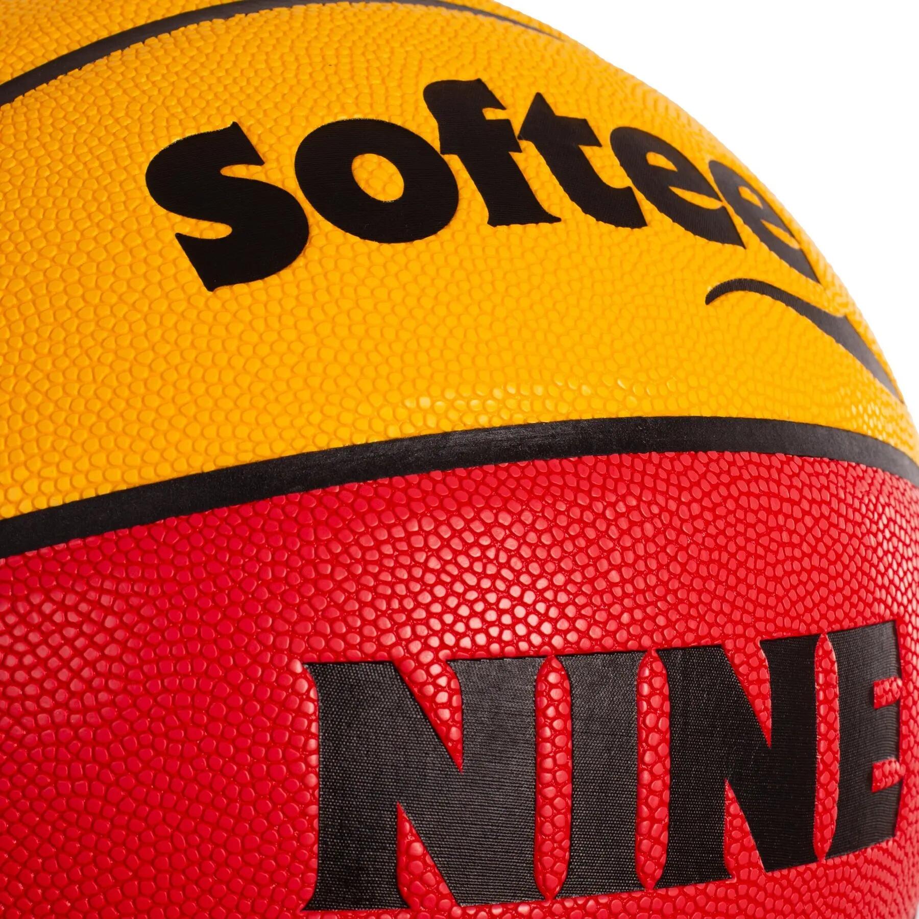 Basketbalbal Softee Nine -maat 9- Naranja/Amarillo 3/3