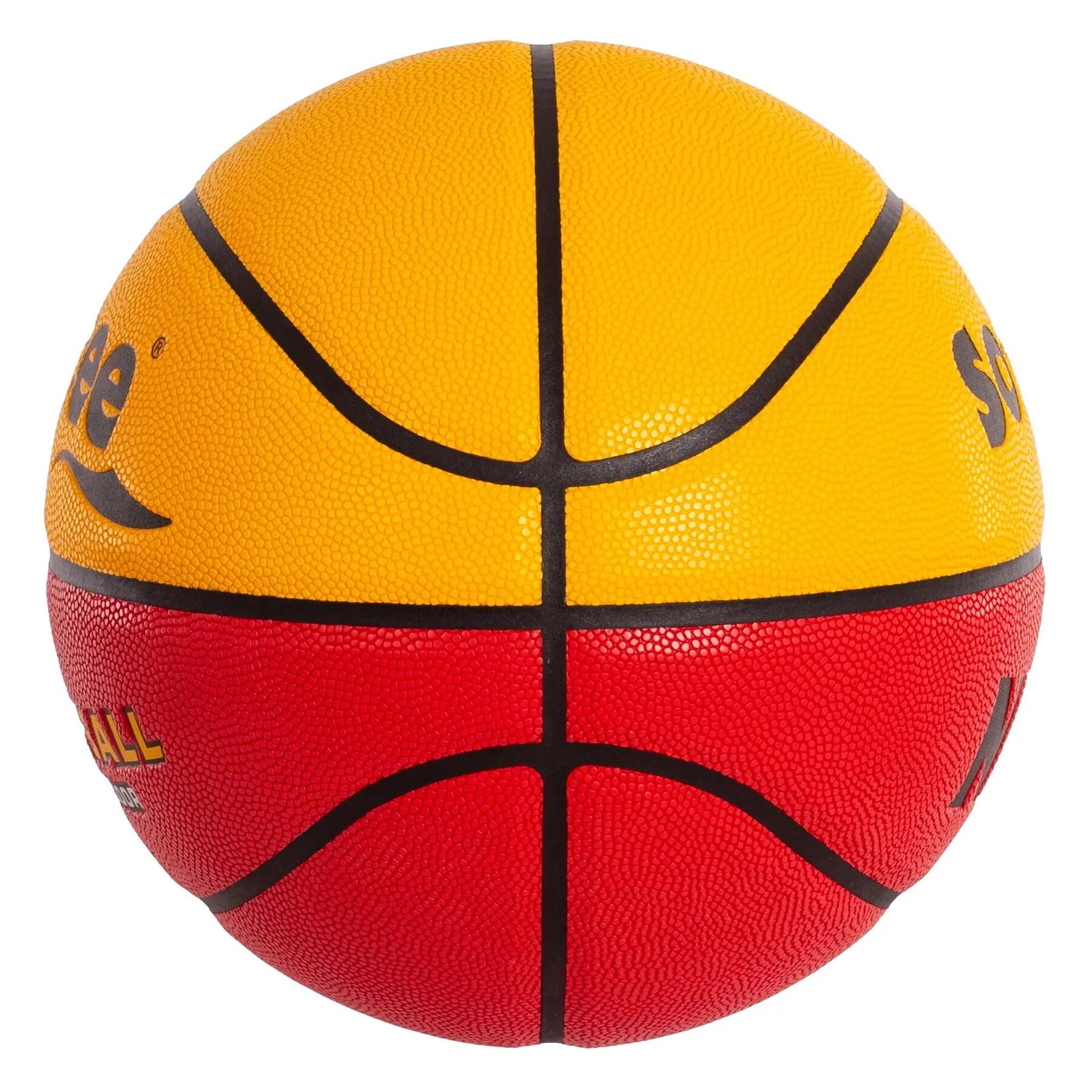 Basketbalbal Softee Nine -maat 9- Naranja/Amarillo 2/3
