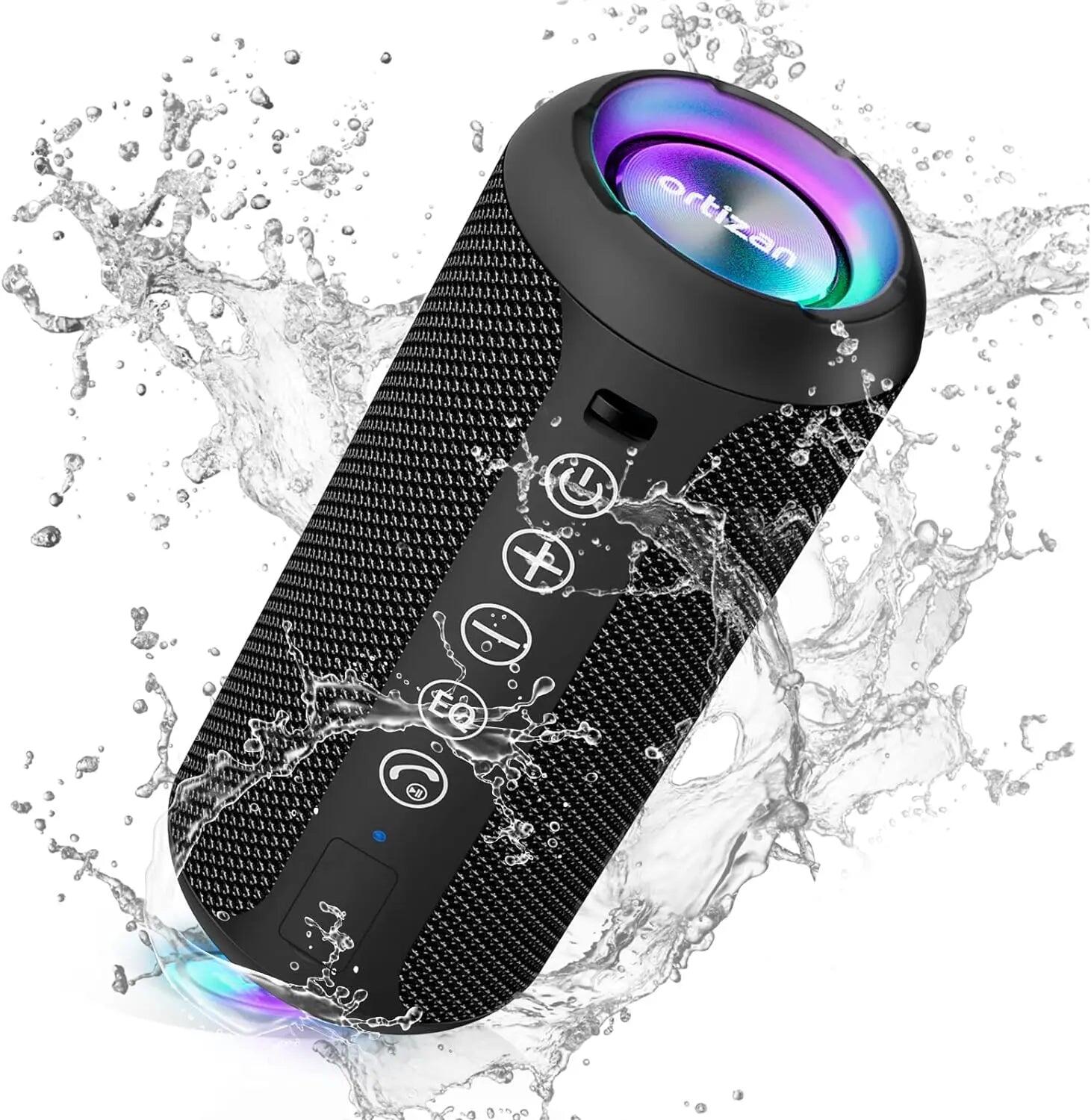 Portable Bluetooth Speaker with Enhanced Bass