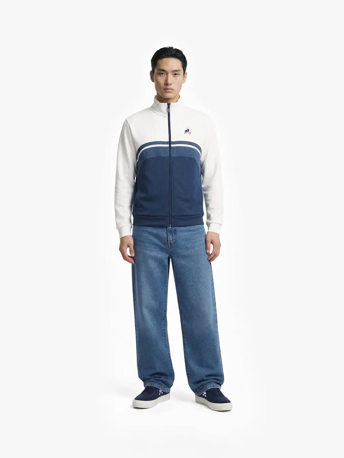 Bluza polarowa LE COQ SPORTIF CONTEMPORAIN Biały 5/6