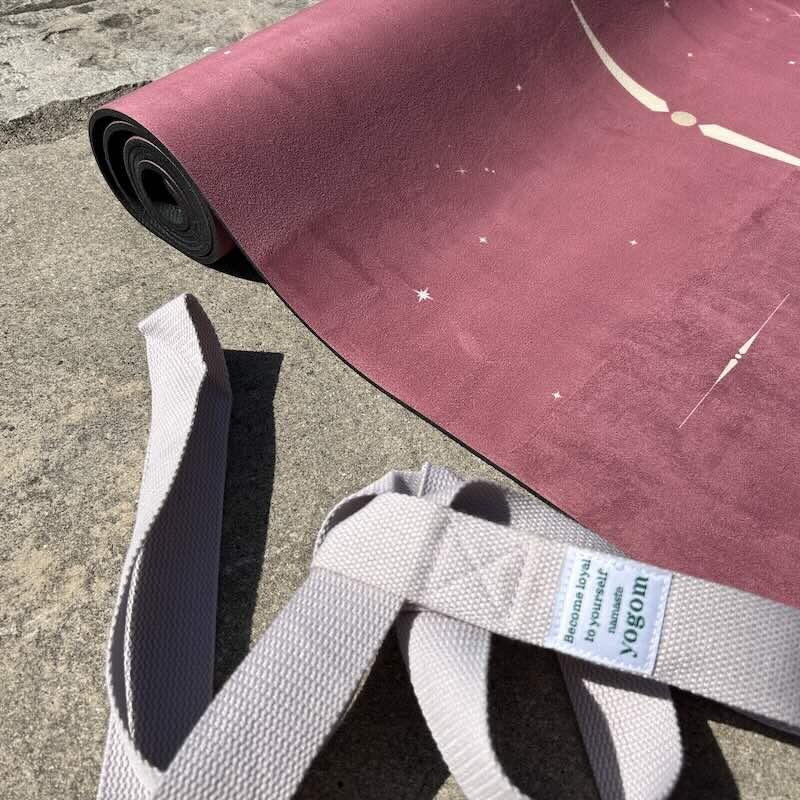 Tapis de yoga et fitness Performance Lune Rose 5/5