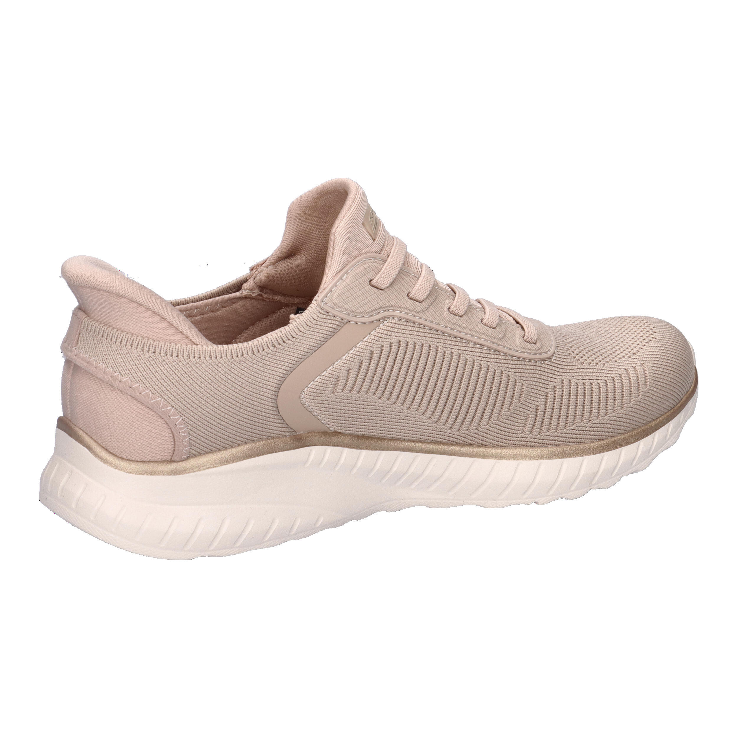 Zapatillas para Mujer Skechers  bobs squad slip Rosa 7/7