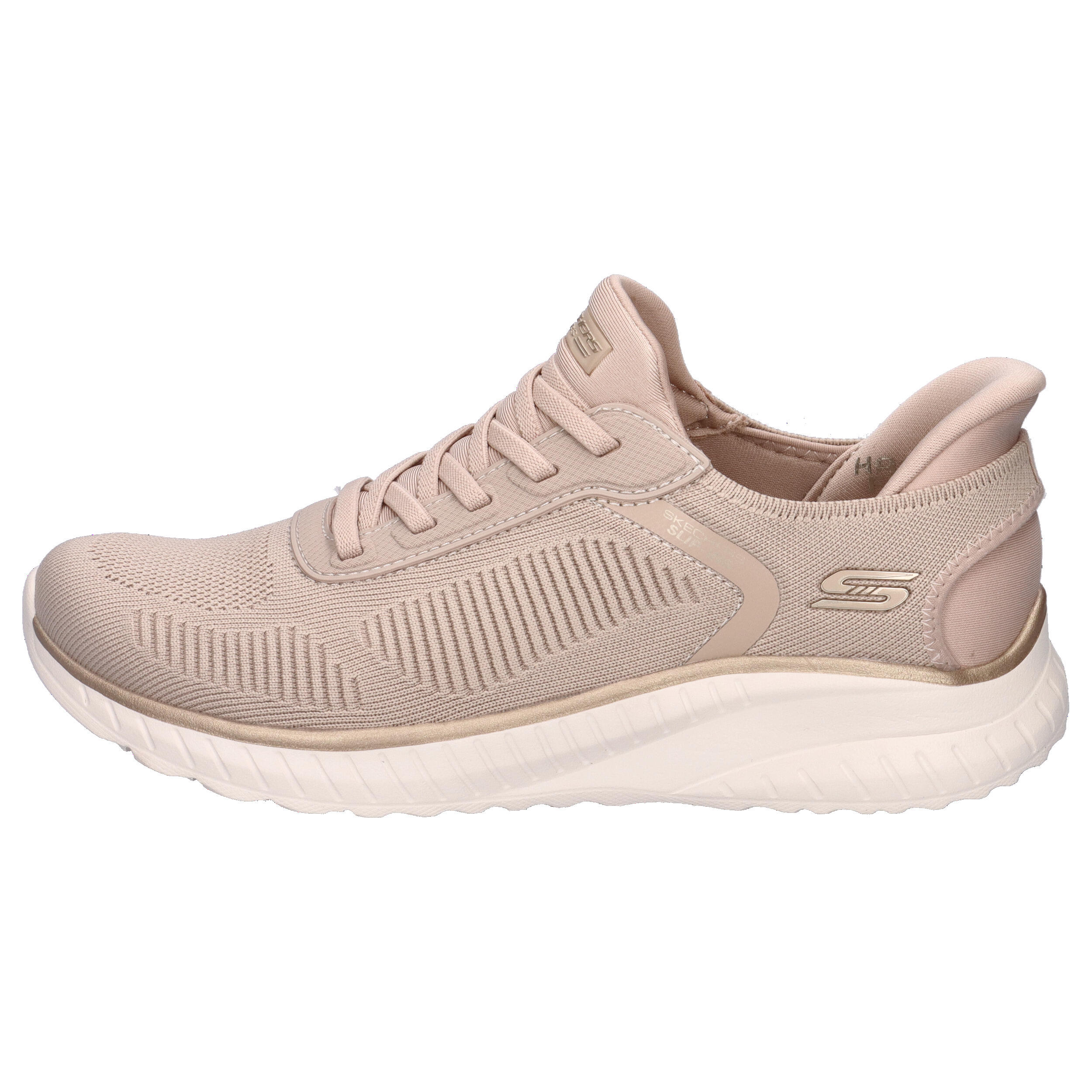 Chaussures pour femme Skechers bobs squad slip Rose 10/10
