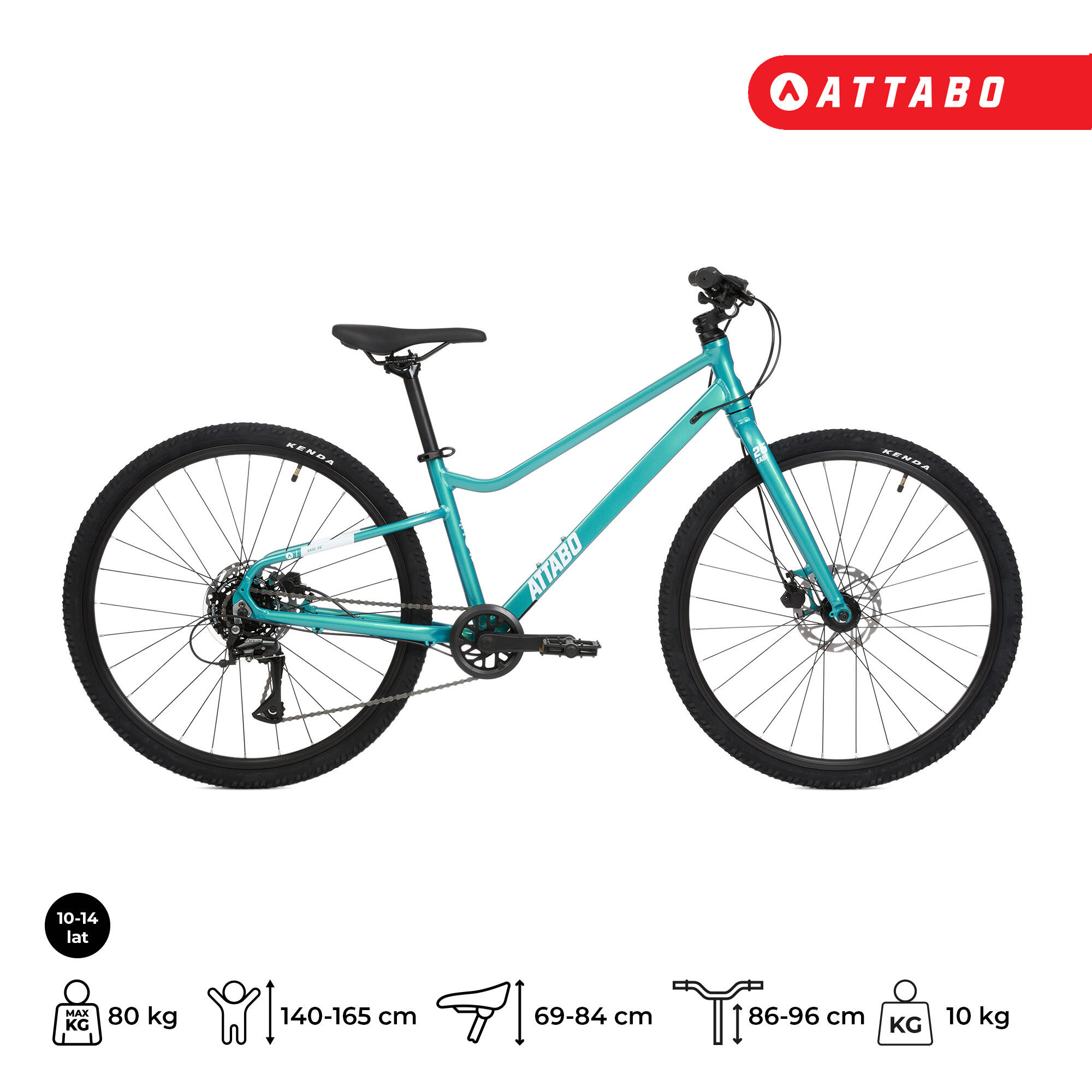 Bicicletta per bambini ATTABO EASE 26" 9,8 kg Gen 2 2/7