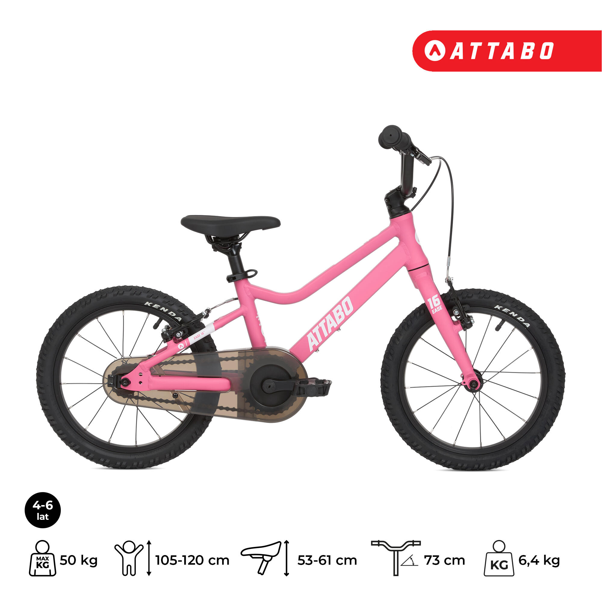 Bicicletta per bambini ATTABO EASE 16" 5,9 kg Gen 2 2/7