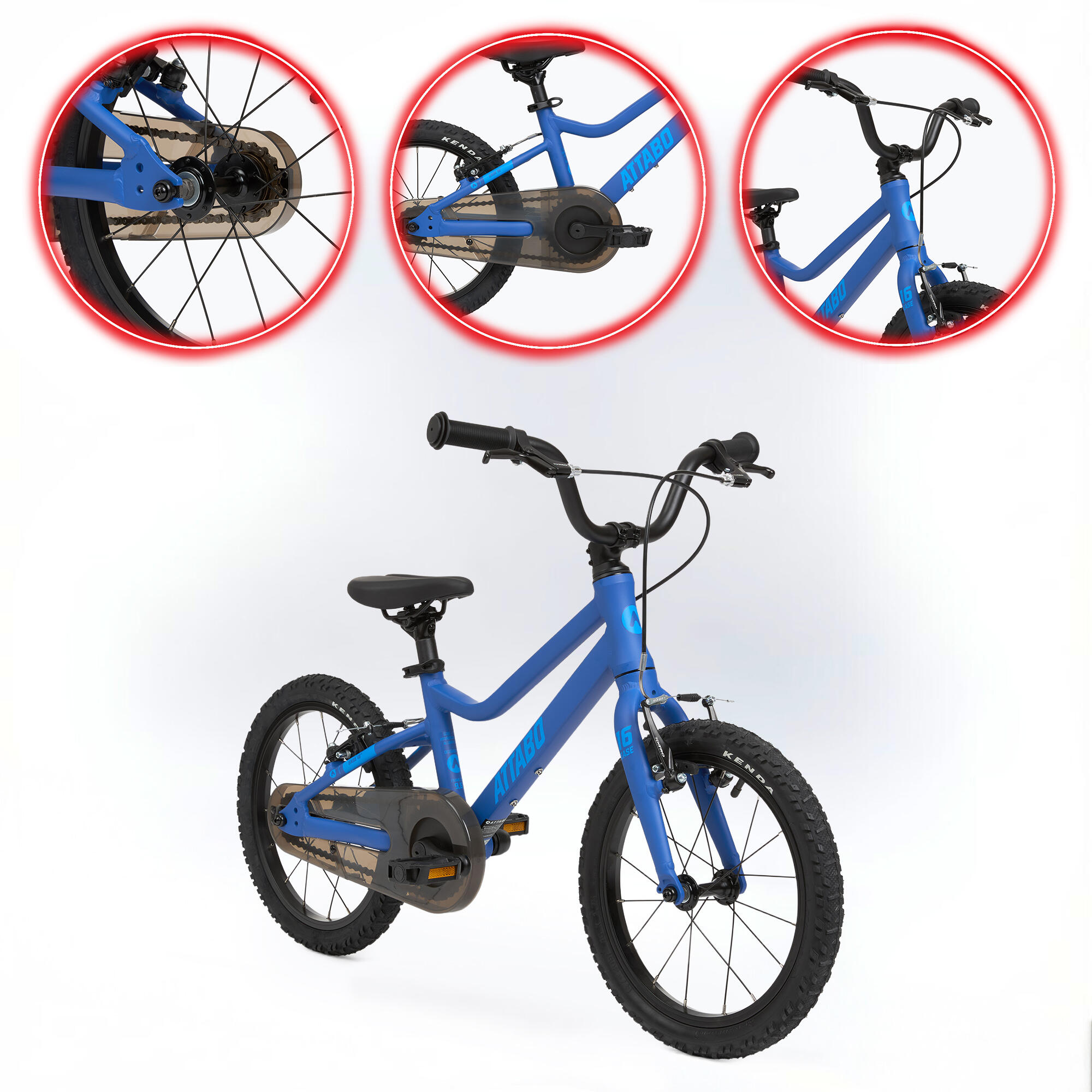 Kinderfahrrad ATTABO EASE 16" 5,9 kg Gen 2 6/7