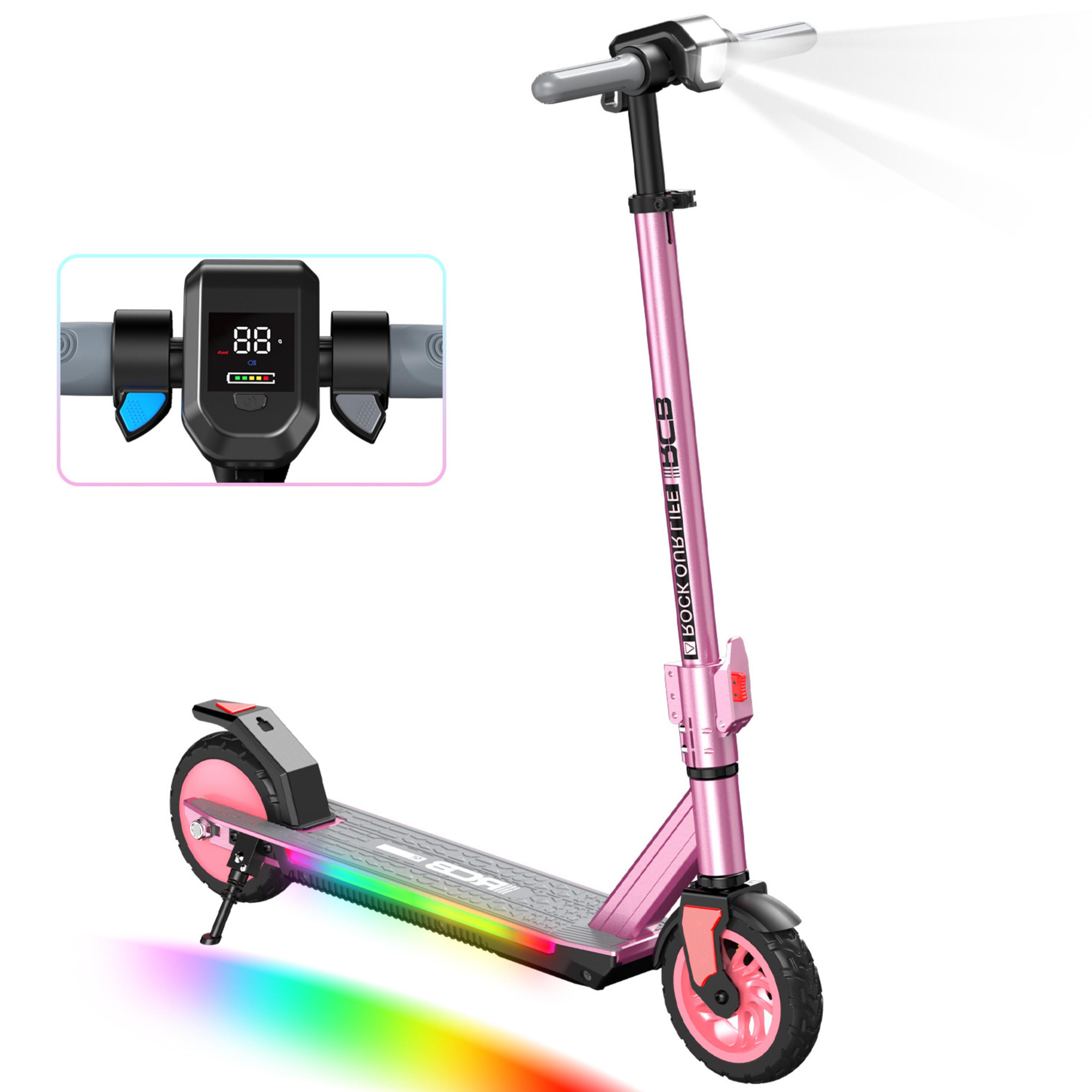 Trottinette électrique 6-12 - 3 vit., 7" pneu, cadre alu, pliable - RCB R12 PRO