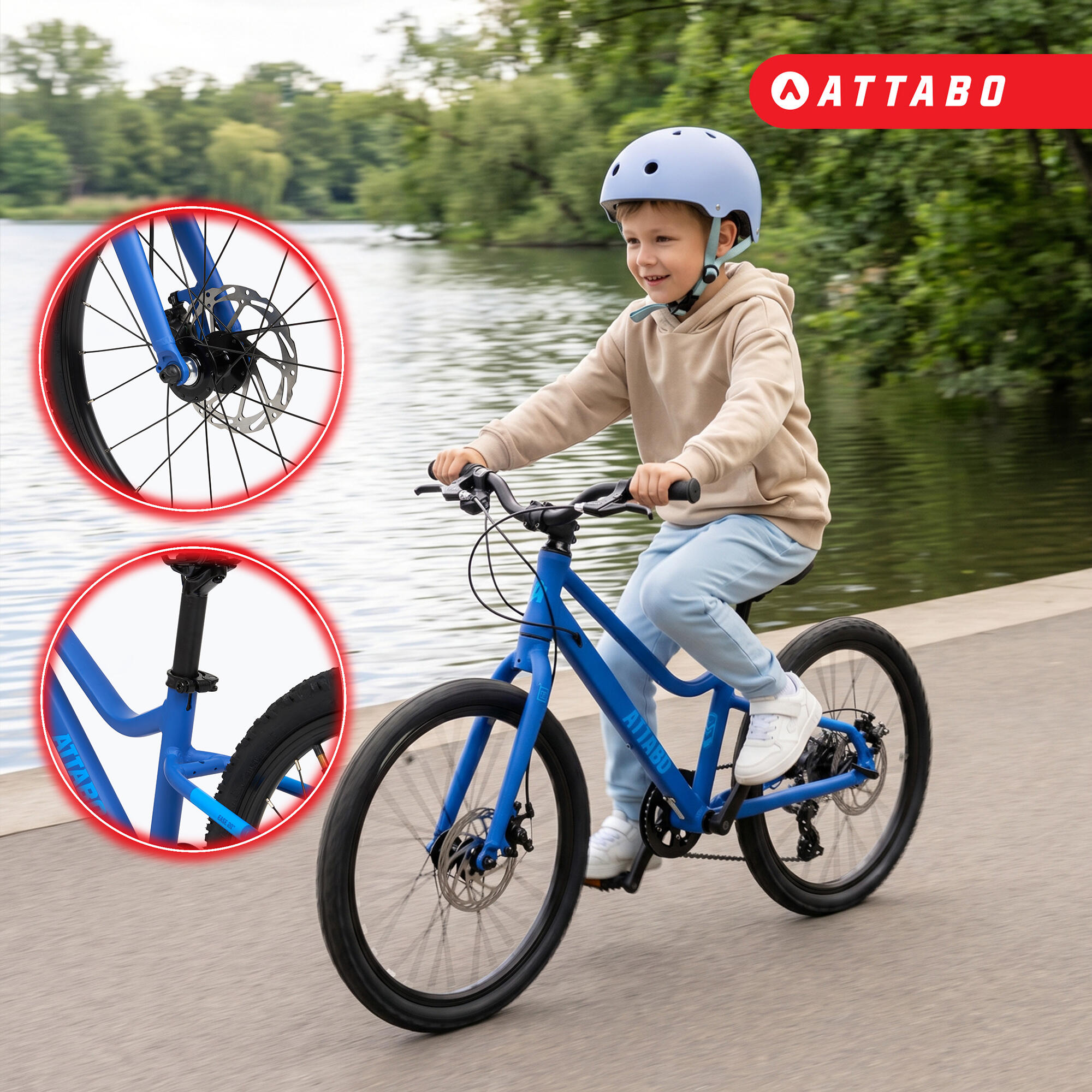 Kinderfahrrad ATTABO EASE 20" 8,4 kg Gen 2 3/7