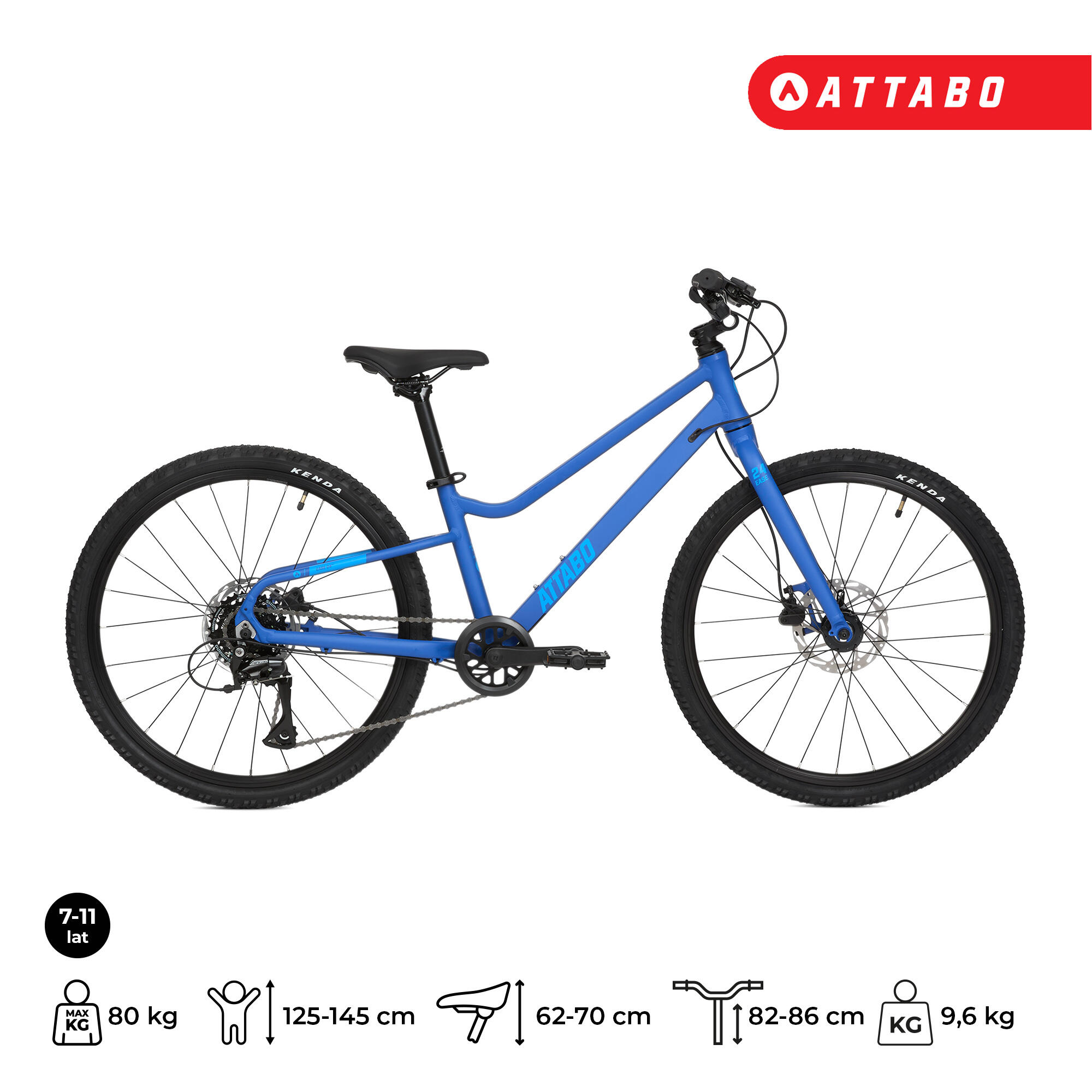 Bicicletta per bambini ATTABO EASE 24" 9,6 kg Gen 2 2/7