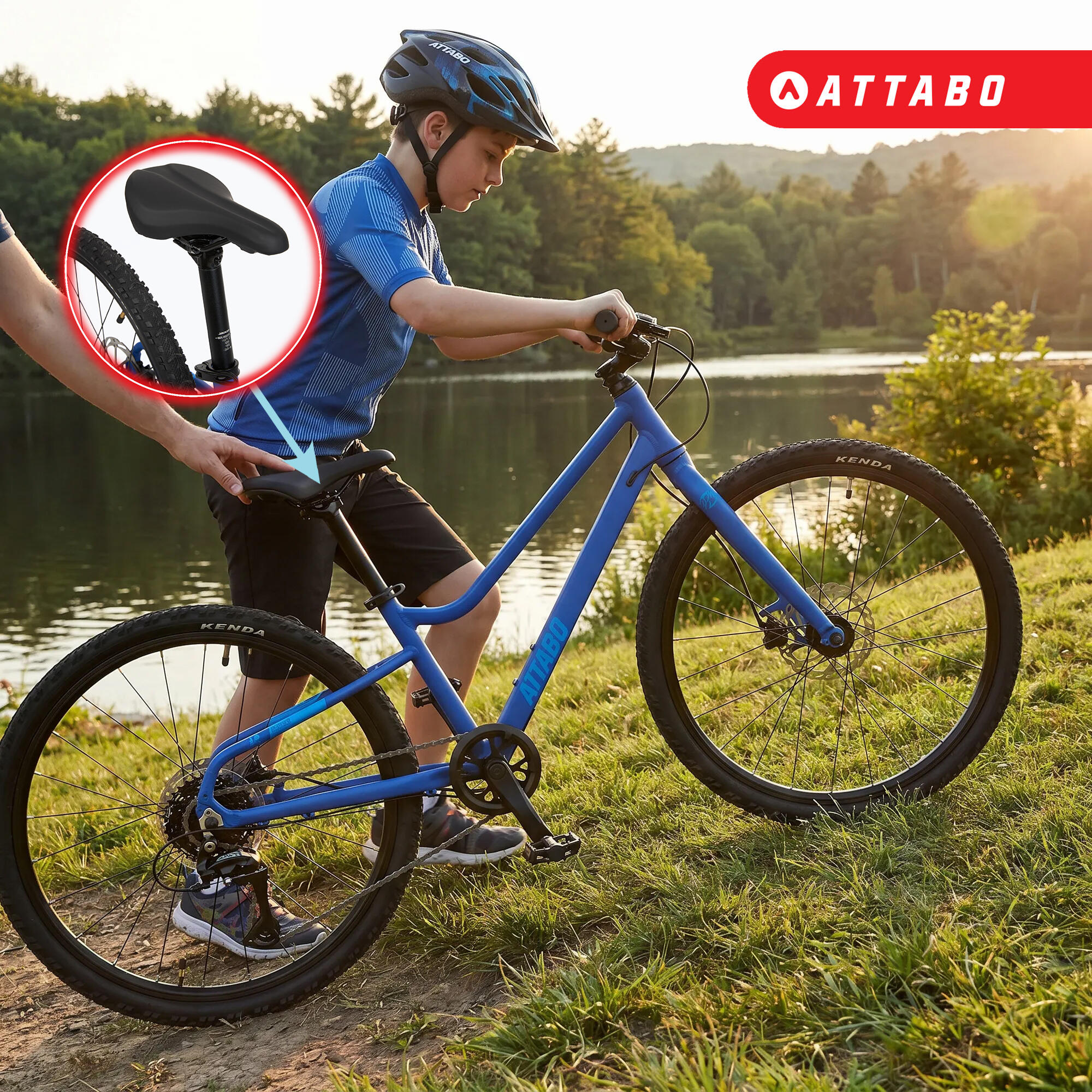 Bicicletta per bambini ATTABO EASE 24" 9,6 kg Gen 2 4/7