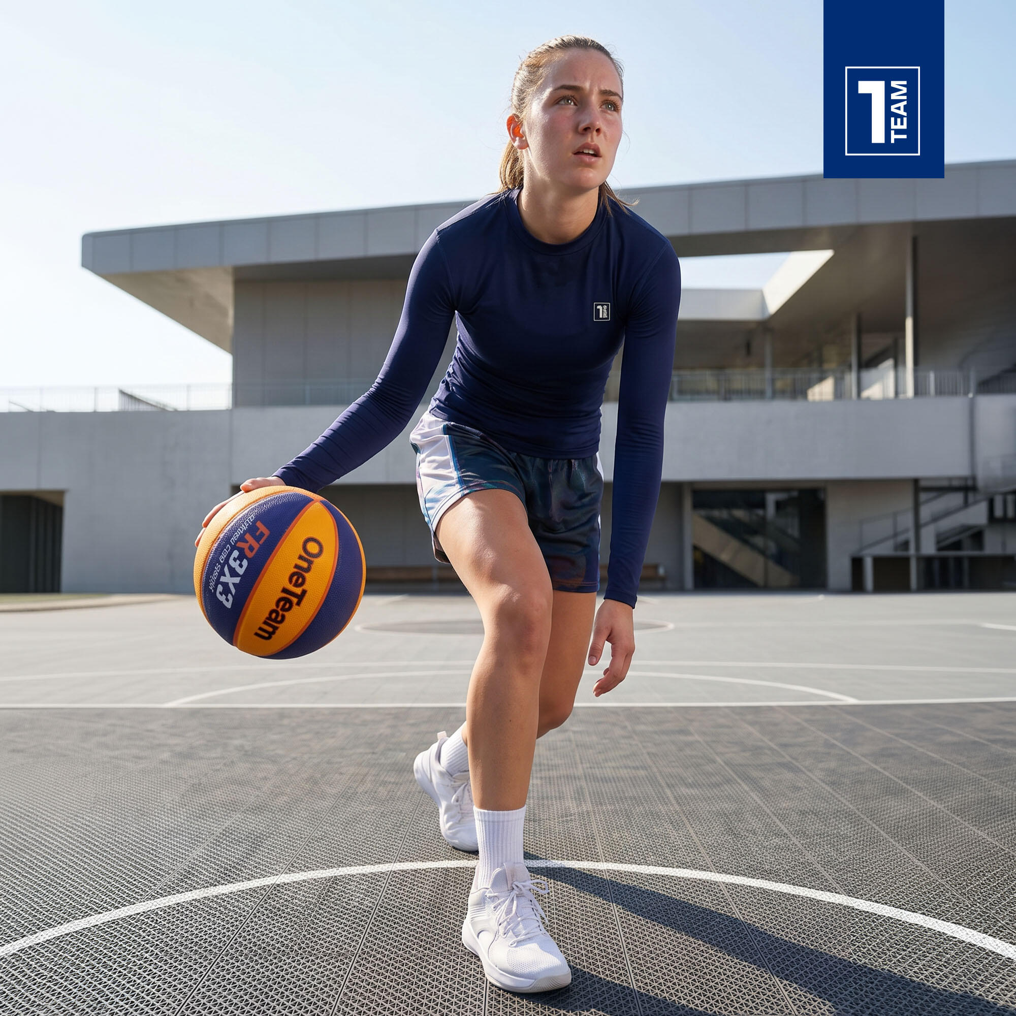 Pallone da basket OneTeam Rim Rush Fiba 3x3 6/7