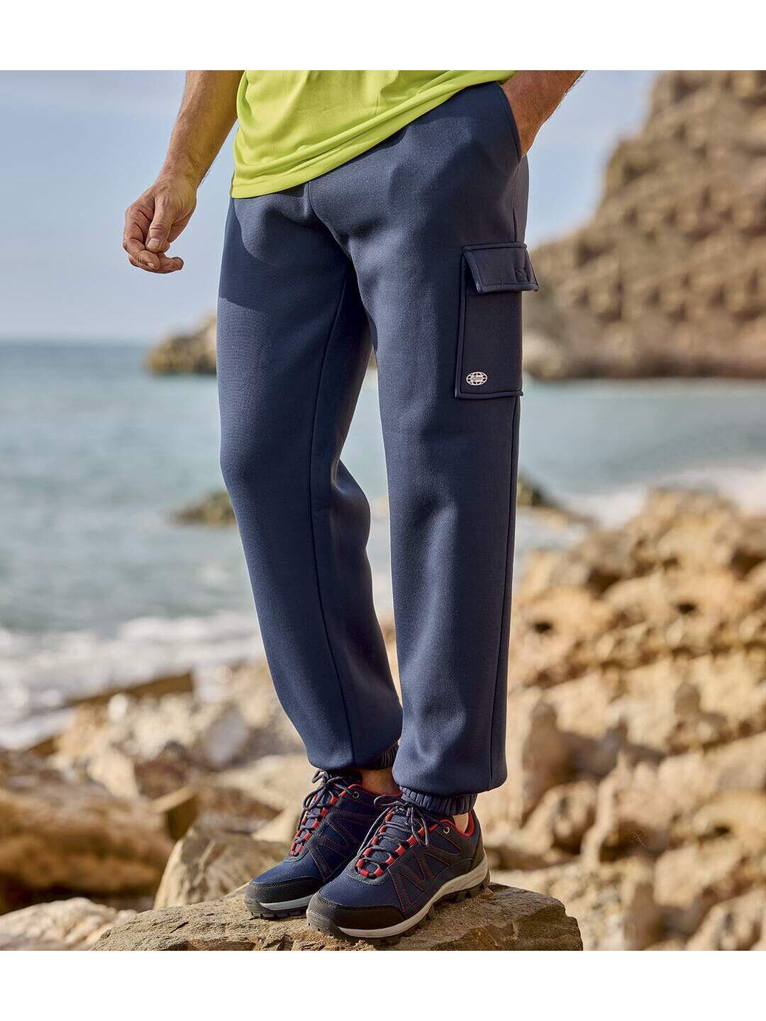 Le Pantalon Molleton Cargo