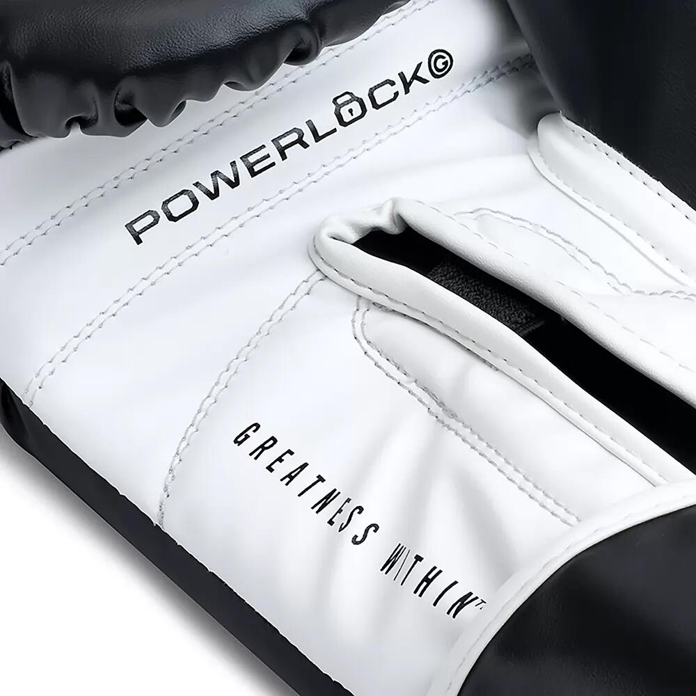 Everlast P00004005-BK/WH Powerlock OG Boks Eldiveni 16 Oz