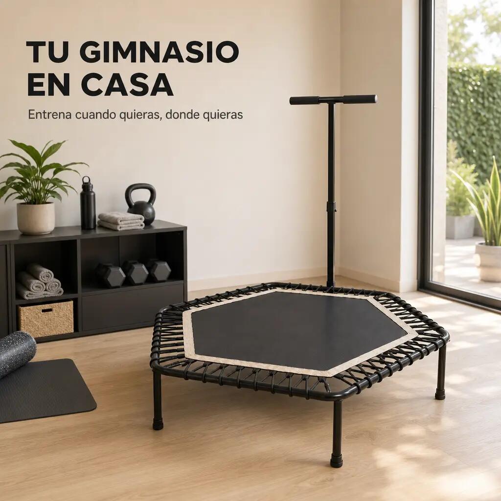 Cama Elástica de Fitness 3 em 1 Dobrável 7/7