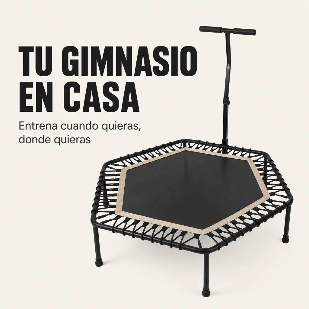 Cama Elástica de Fitness 3 em 1 Dobrável 2/7