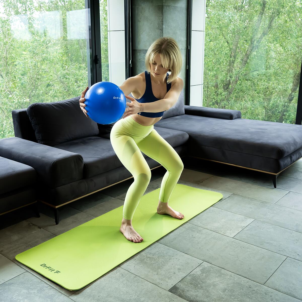 Piłka gimnastyczna do fitnessu jogi Gym Ball do ćwiczeń na siłowni i domu DrFit 5/5