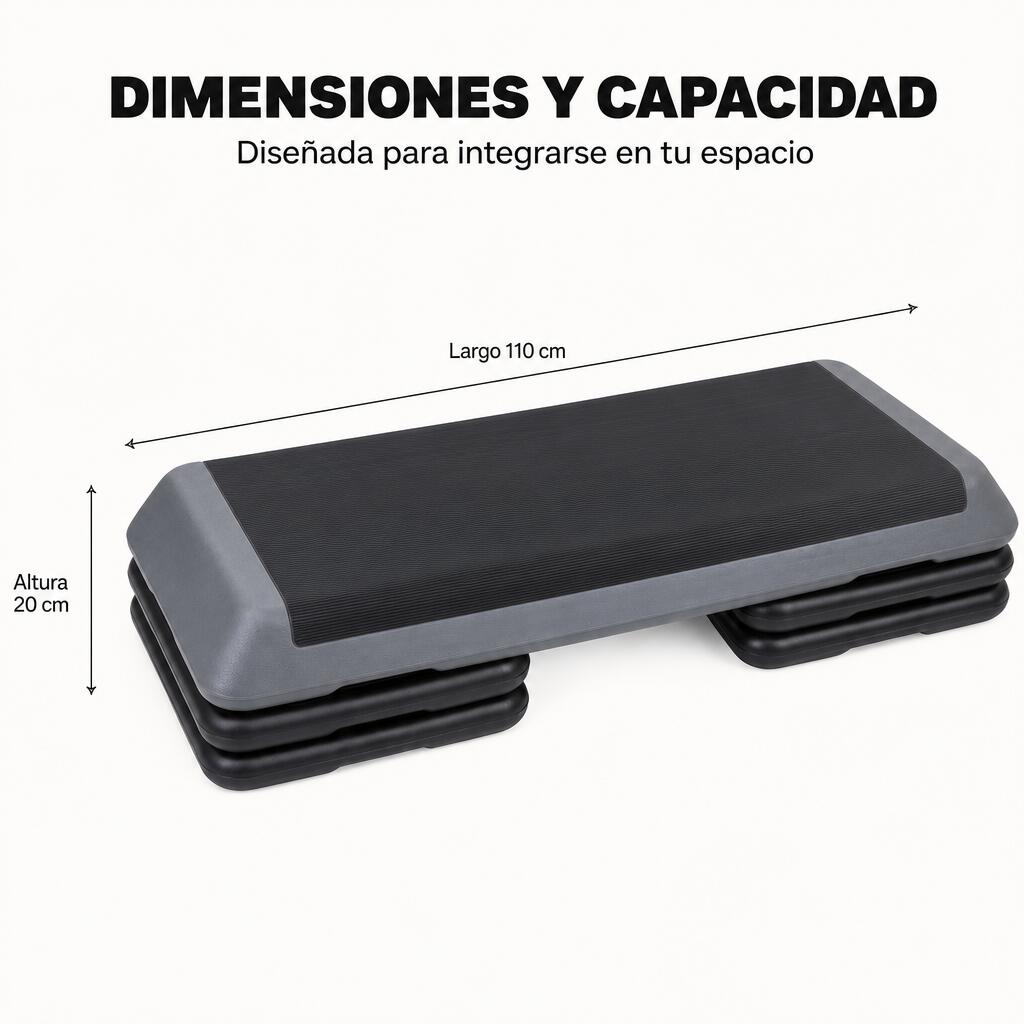 Banco Step Aeróbico Ajustável Antiderrapante 7/7