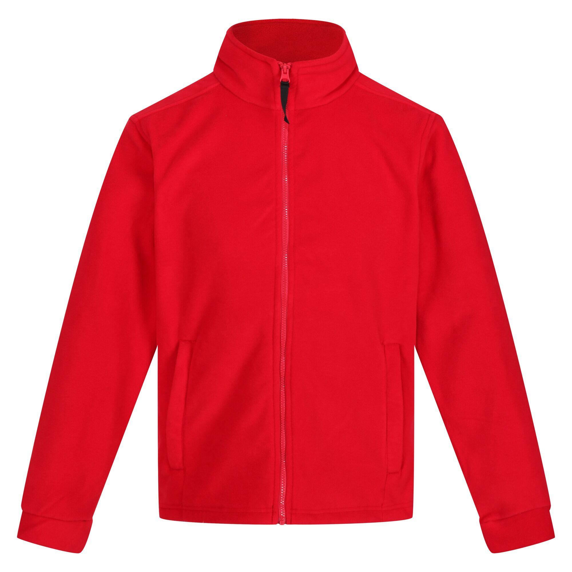 REGATTA Mens Thor 300 Full Zip Fleece Jacket (Classic Red)