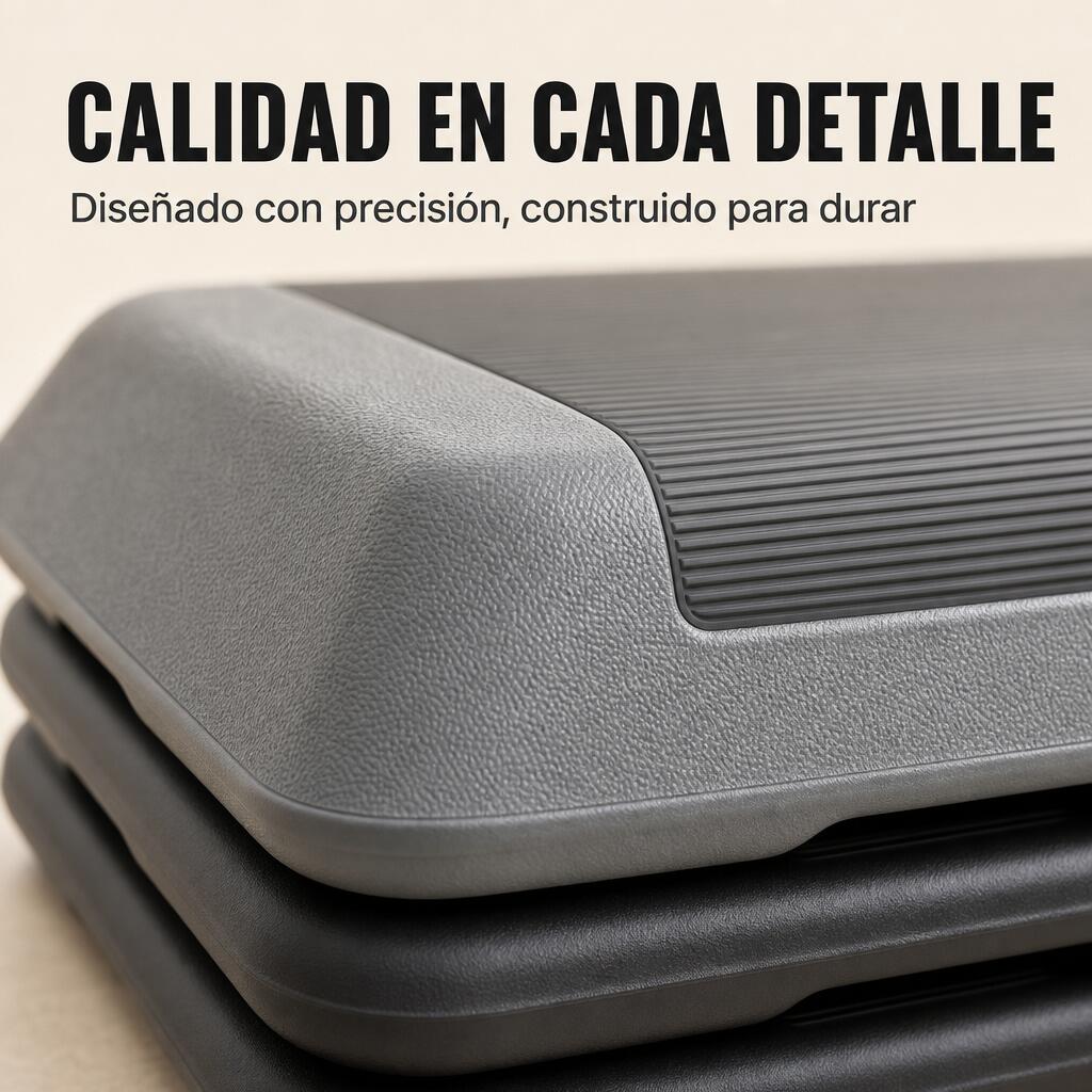Banco Step Aeróbico Ajustável Antiderrapante 5/7
