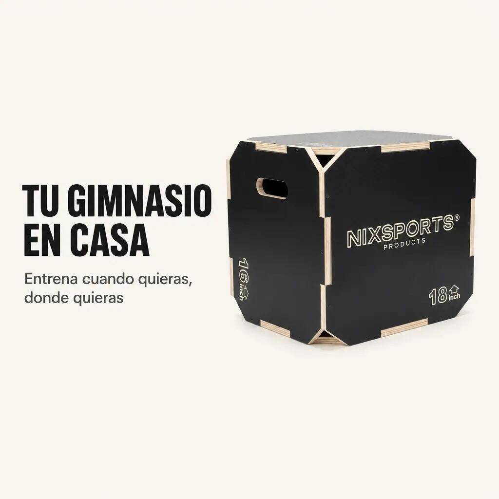 Cajón Pliométrico Antideslizante 16/18 Pulgadas 2/7