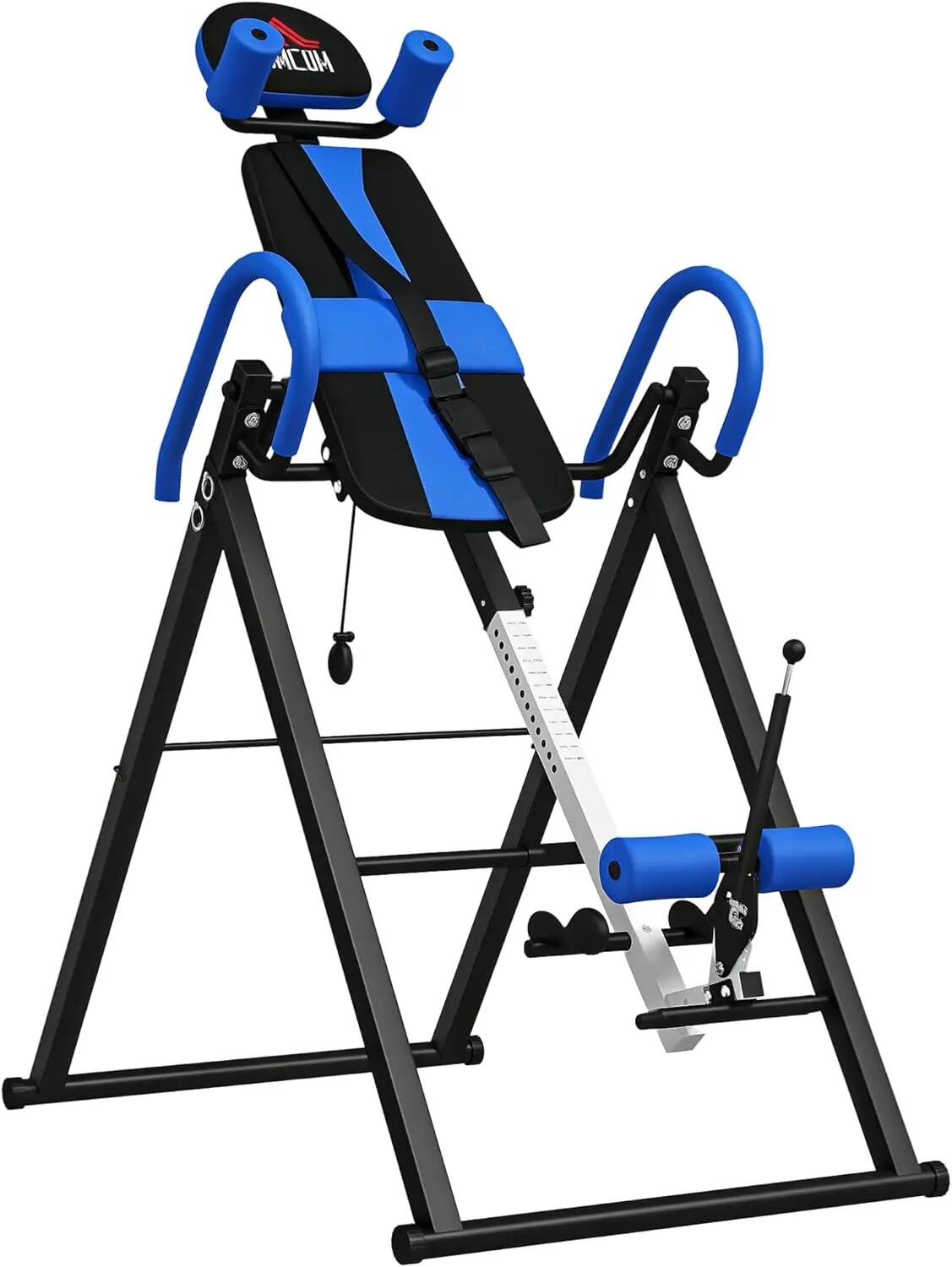 Planche d'inversion pliante avec inclinaison réglable et dossier ergonomique