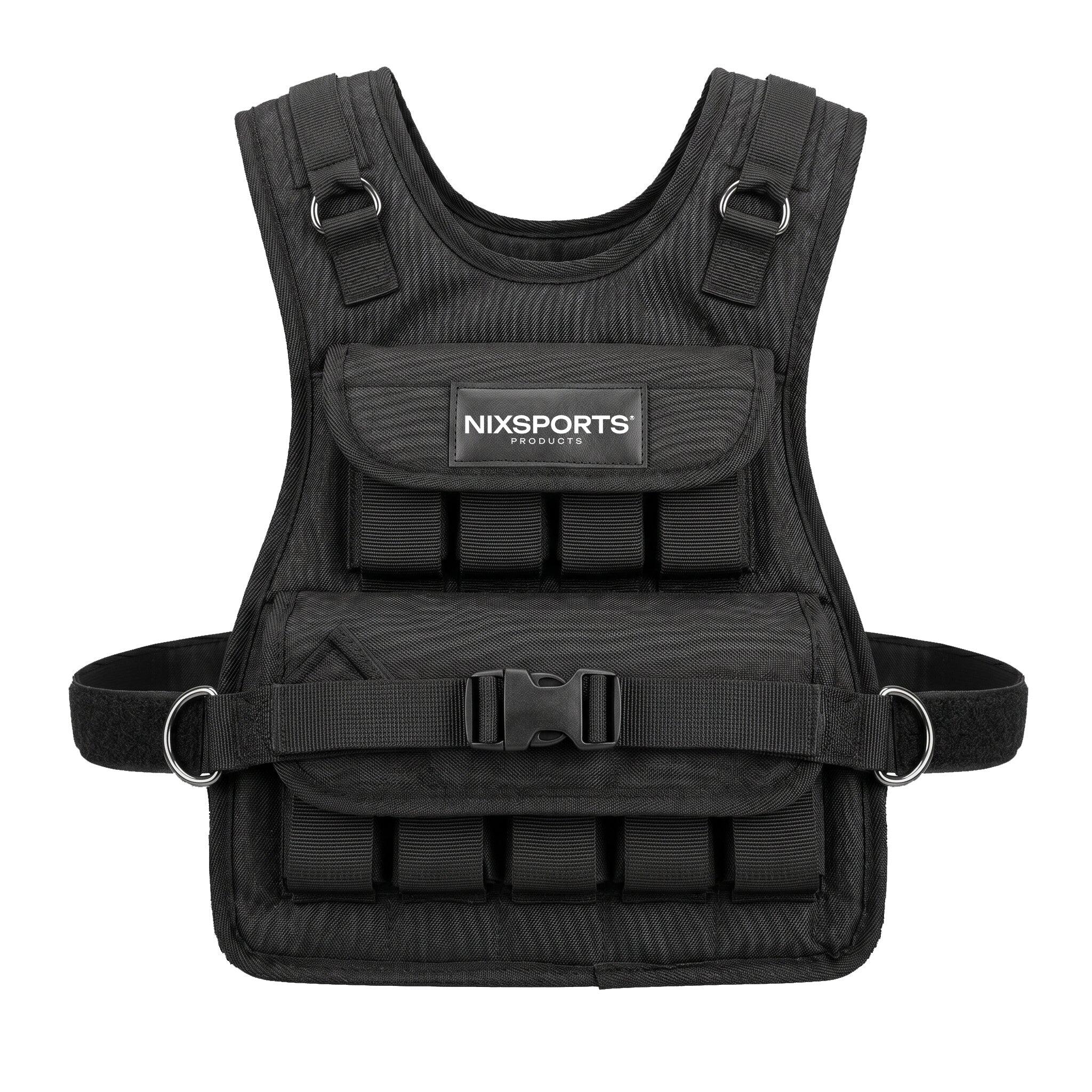Gilet lesté ajustable pour entraînement fitness et course